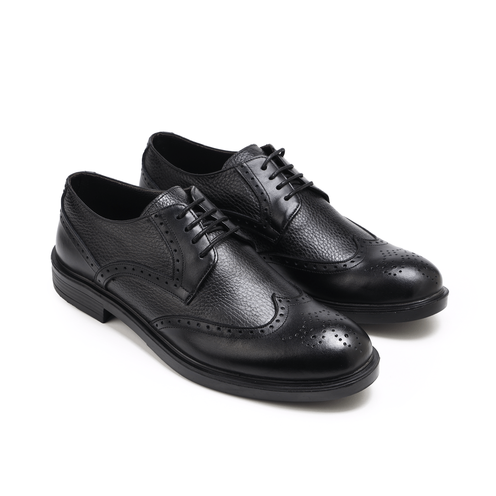 CUCA Brogue Leather Shoes - Image 1