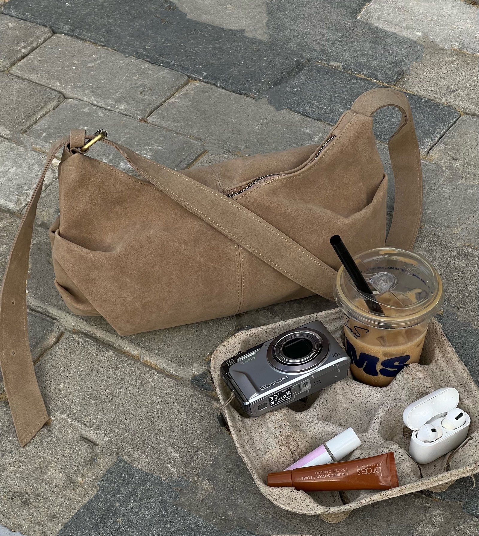 Evelina handbag - beige  - Image 3