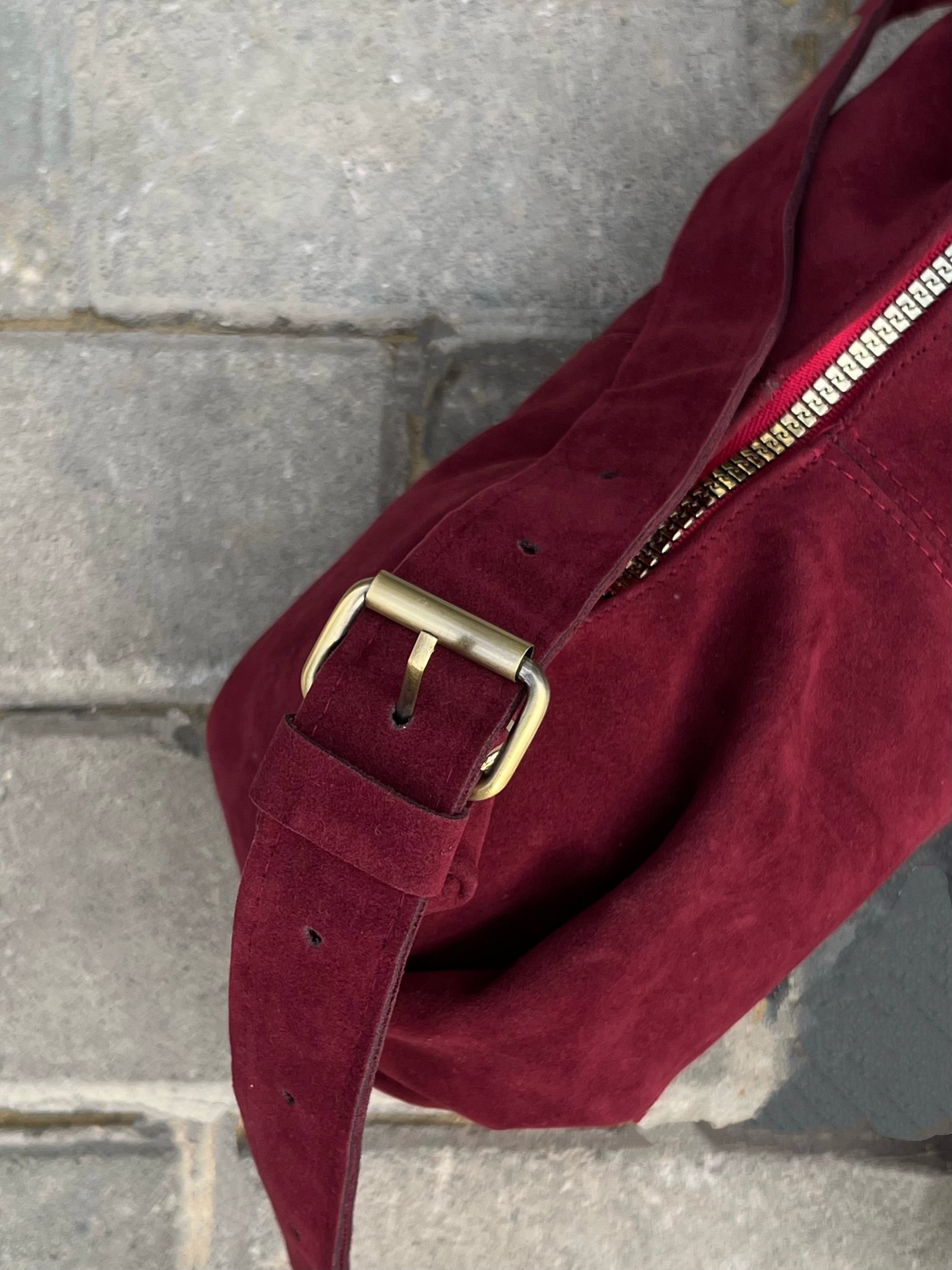 Evelina handbag - Burgundy  - Image 6
