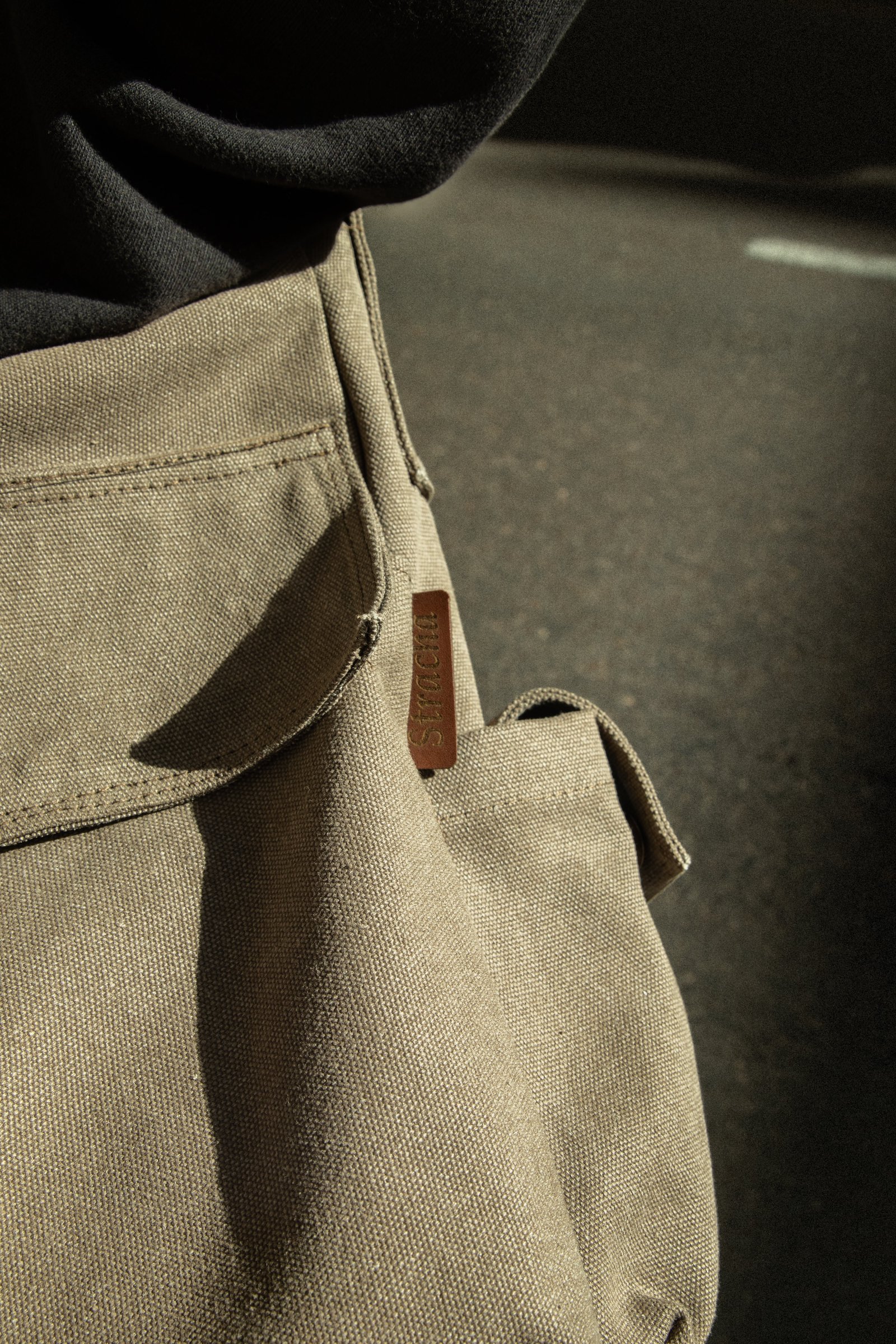 Satchel bag - Cafe - Image 3
