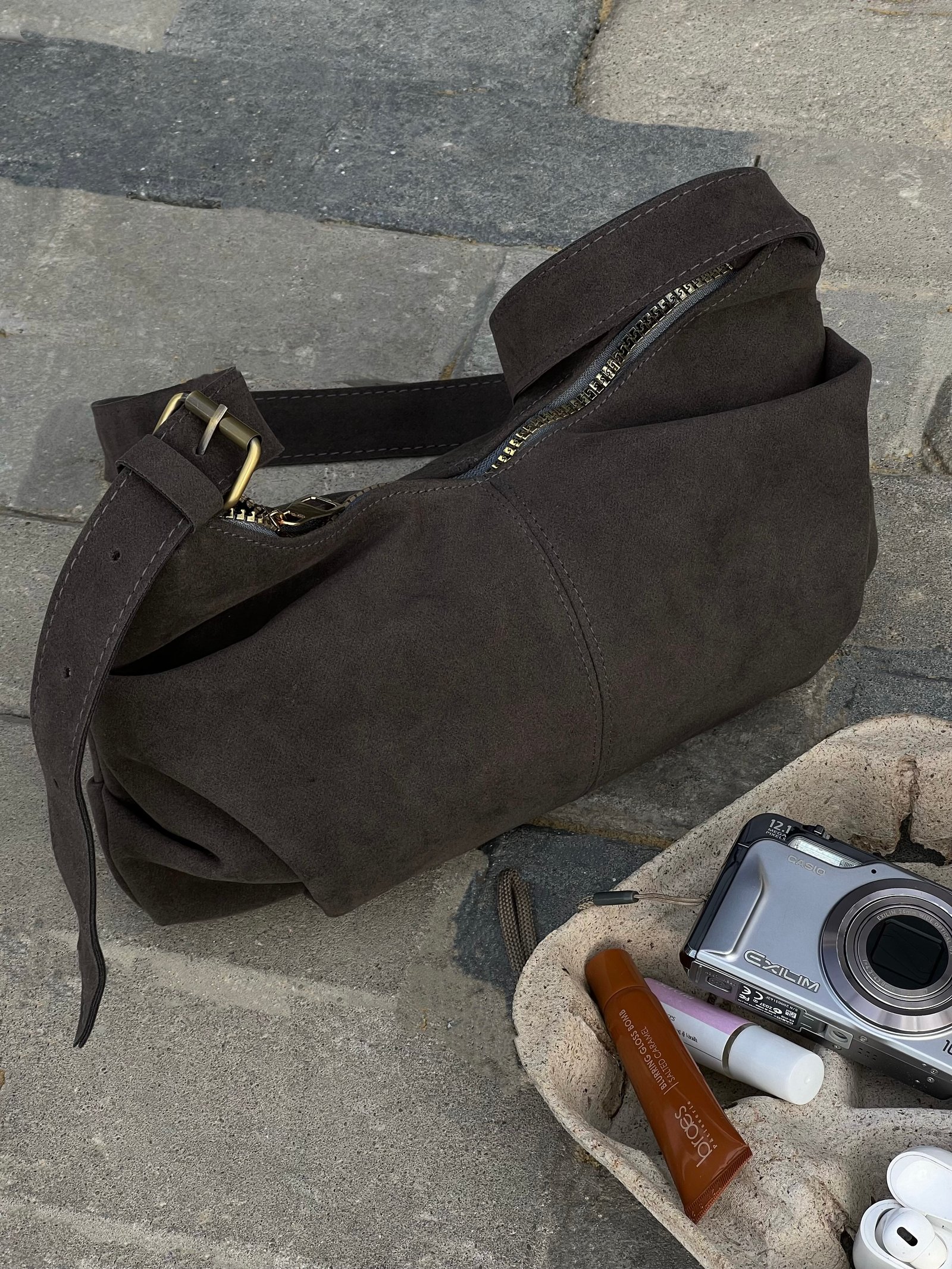 Evelina handbag - Grey - Image 1