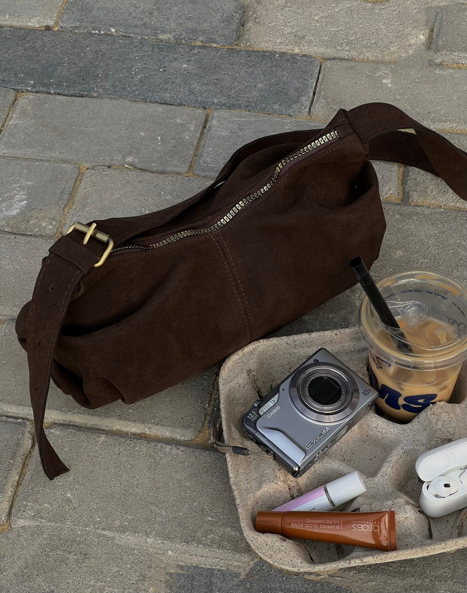 Evelina handbag - Dark brown  - Image 4