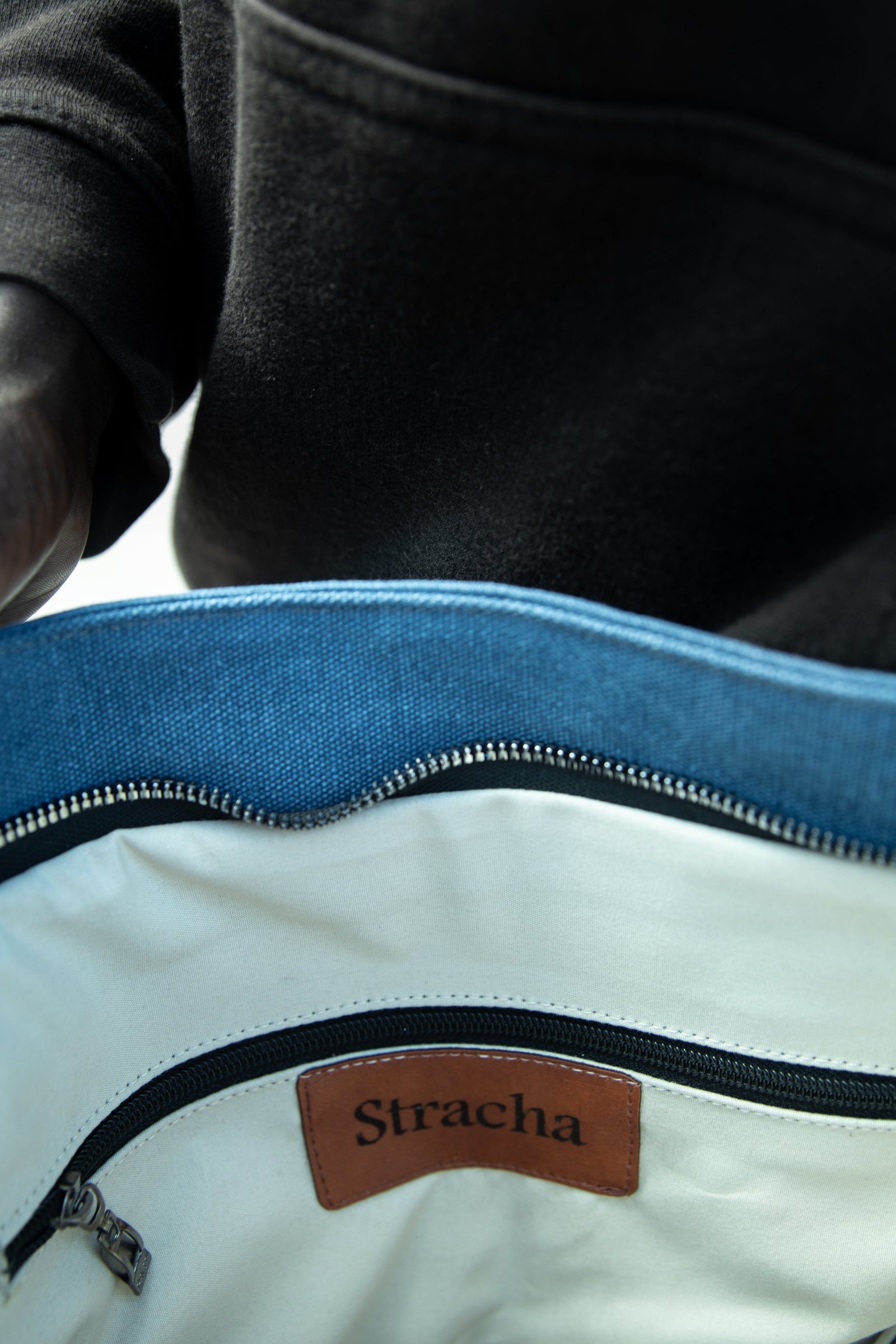 Satchel bag - Blue - Image 2