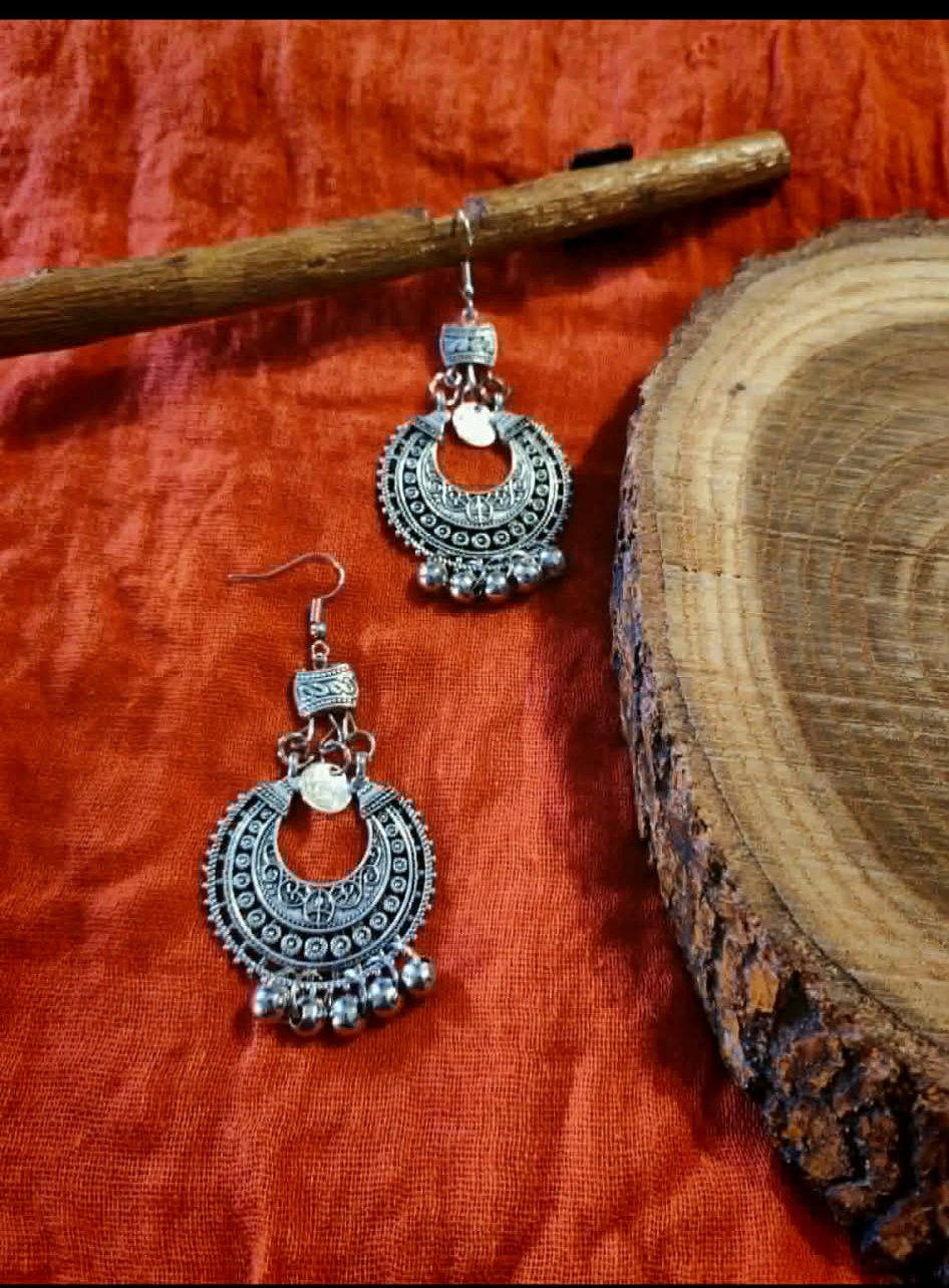 Indian jhumka Earrings - Image 2
