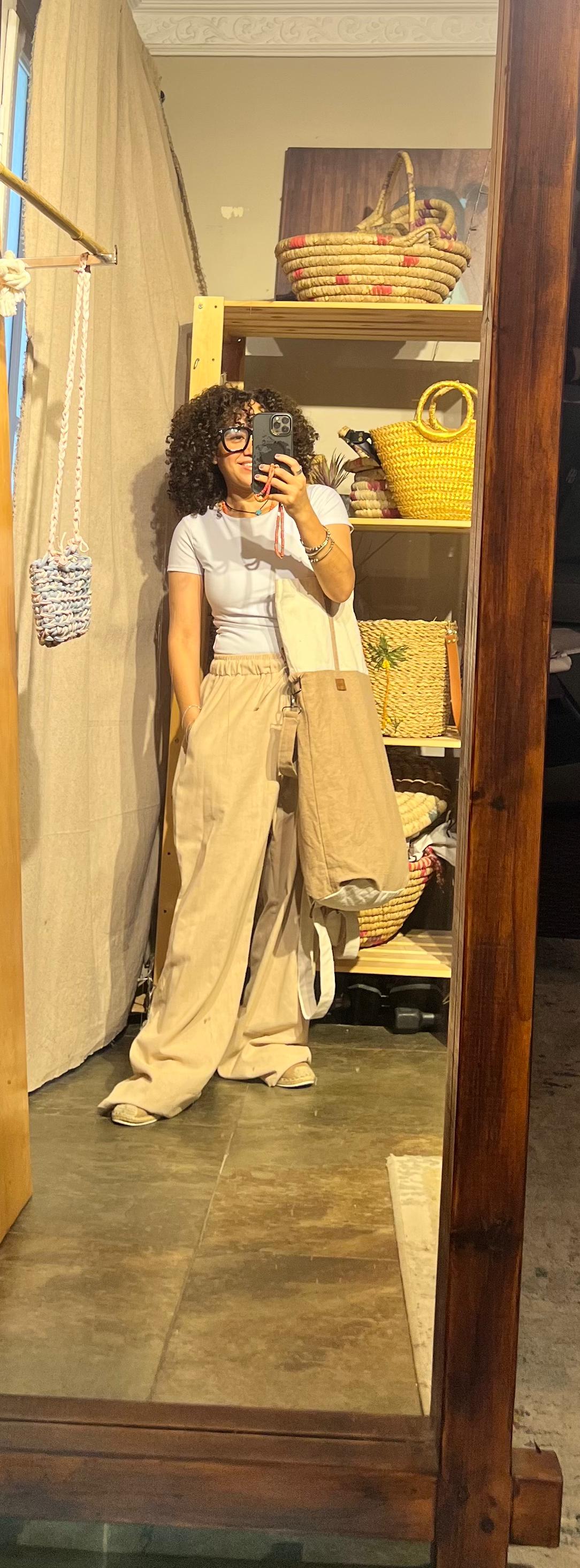 Backpack/Shoulder/cross body large size bag شنطة رضا - Image 4