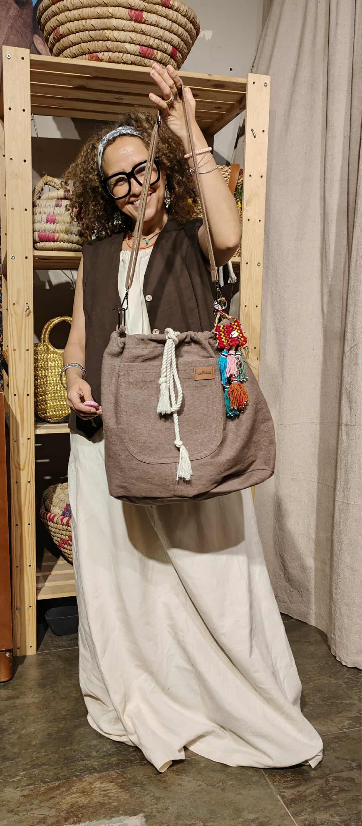 Heavy duty medium size brown bag - Image 6