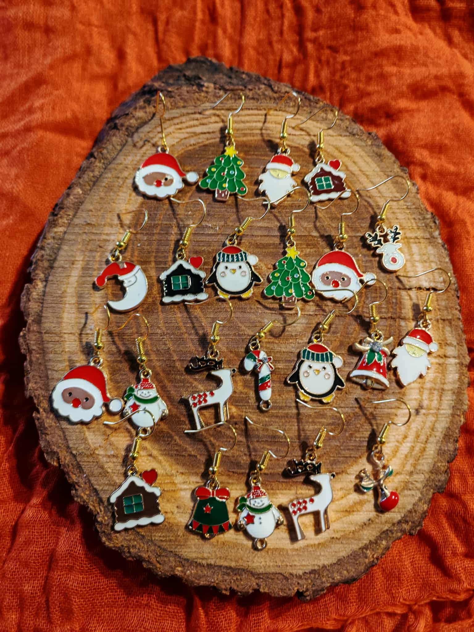 Christmas earrings - Image 1