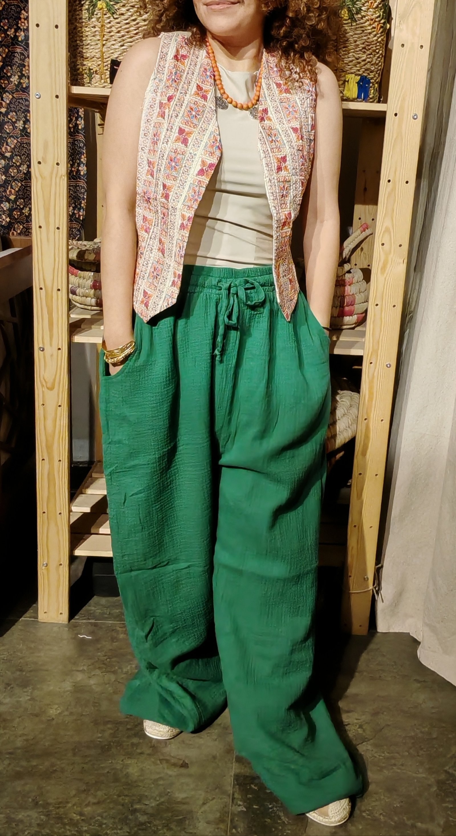 boho wide leg pants - Image 7