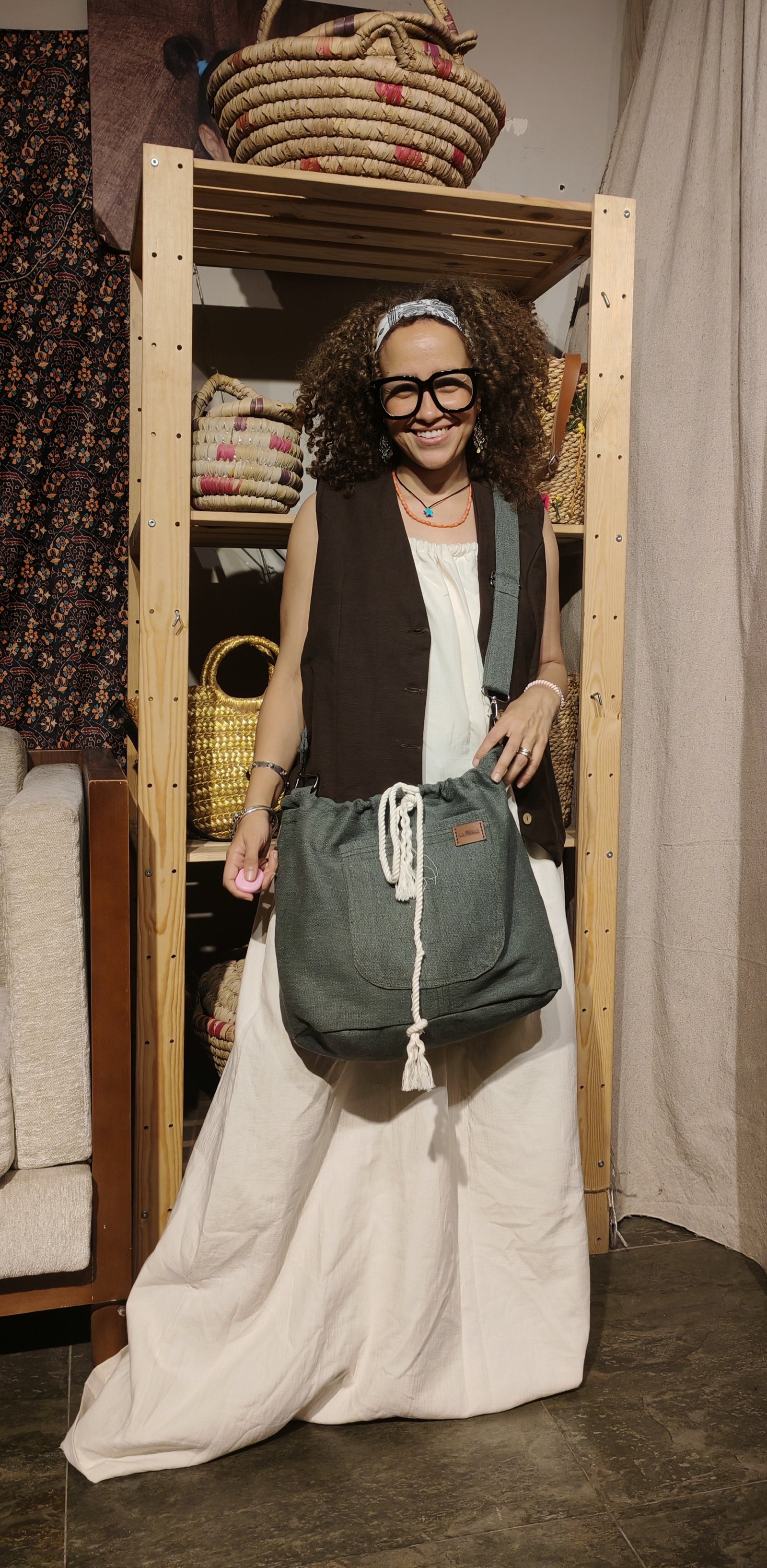 Heavy duty medium sized olive bag - Image 6