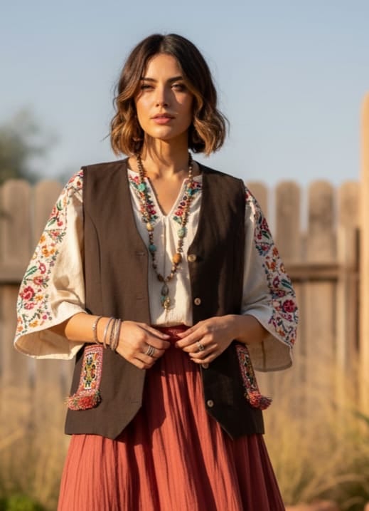 Sleeveless Sinawy vest - Image 1