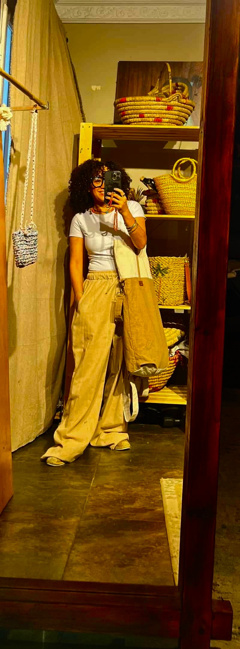 Backpack/Shoulder/cross body large size bag شنطة رضا - Image 8