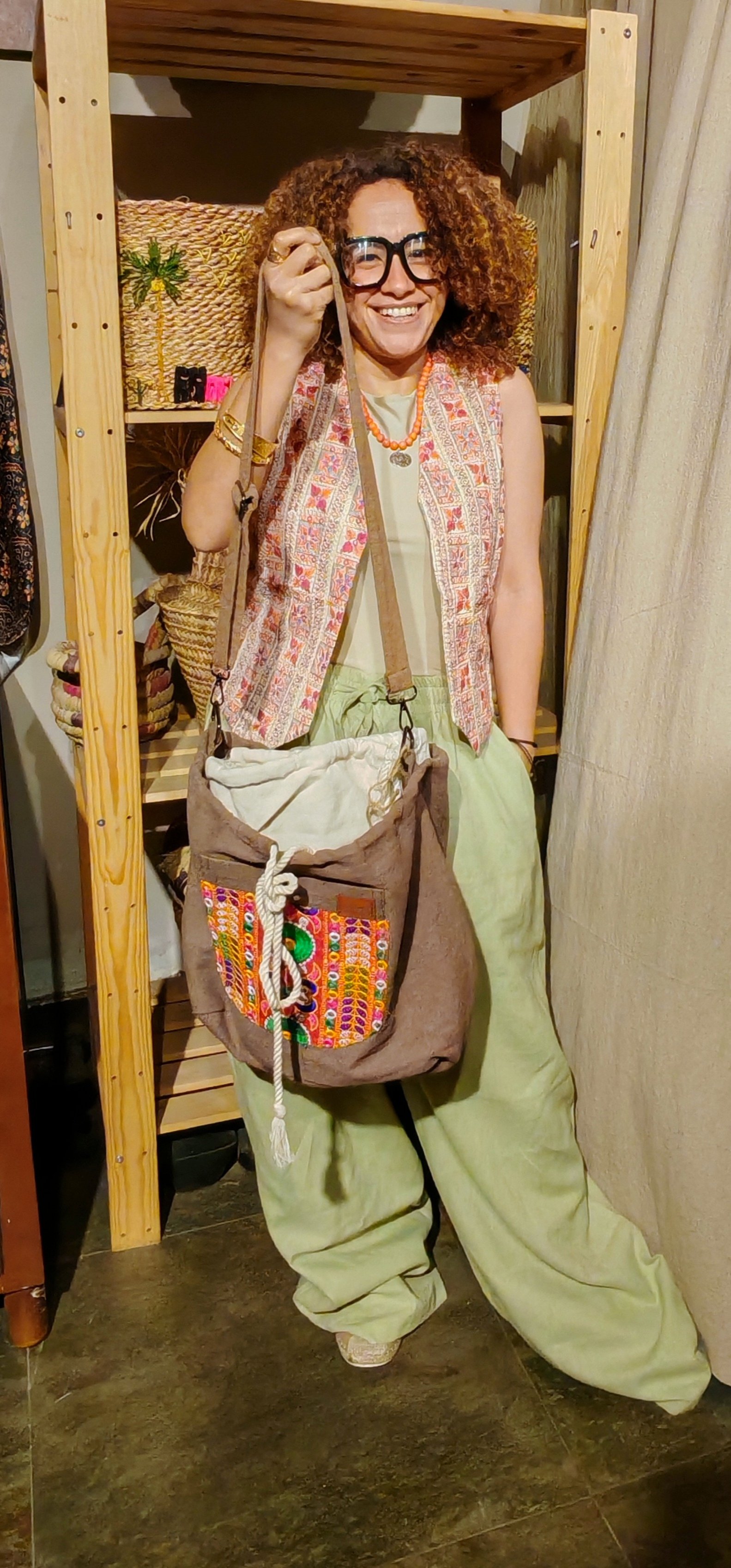 Brown sinawy bag - Image 3