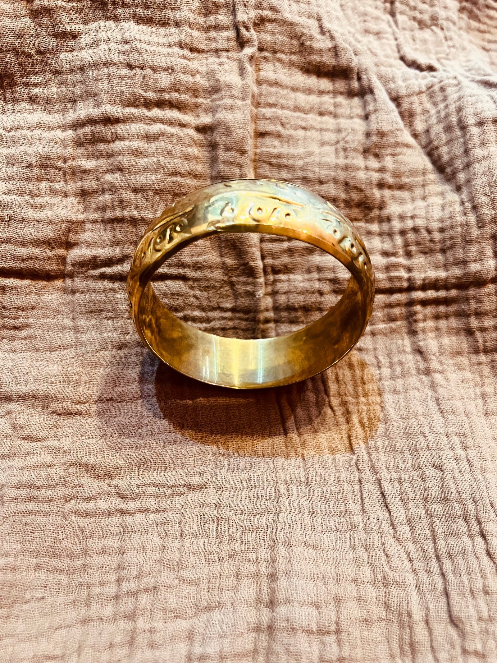 Brass medium to Large bangle - Image 4