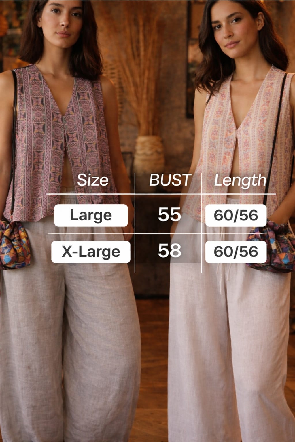 Linen sleeveless sirma vest - Image 19