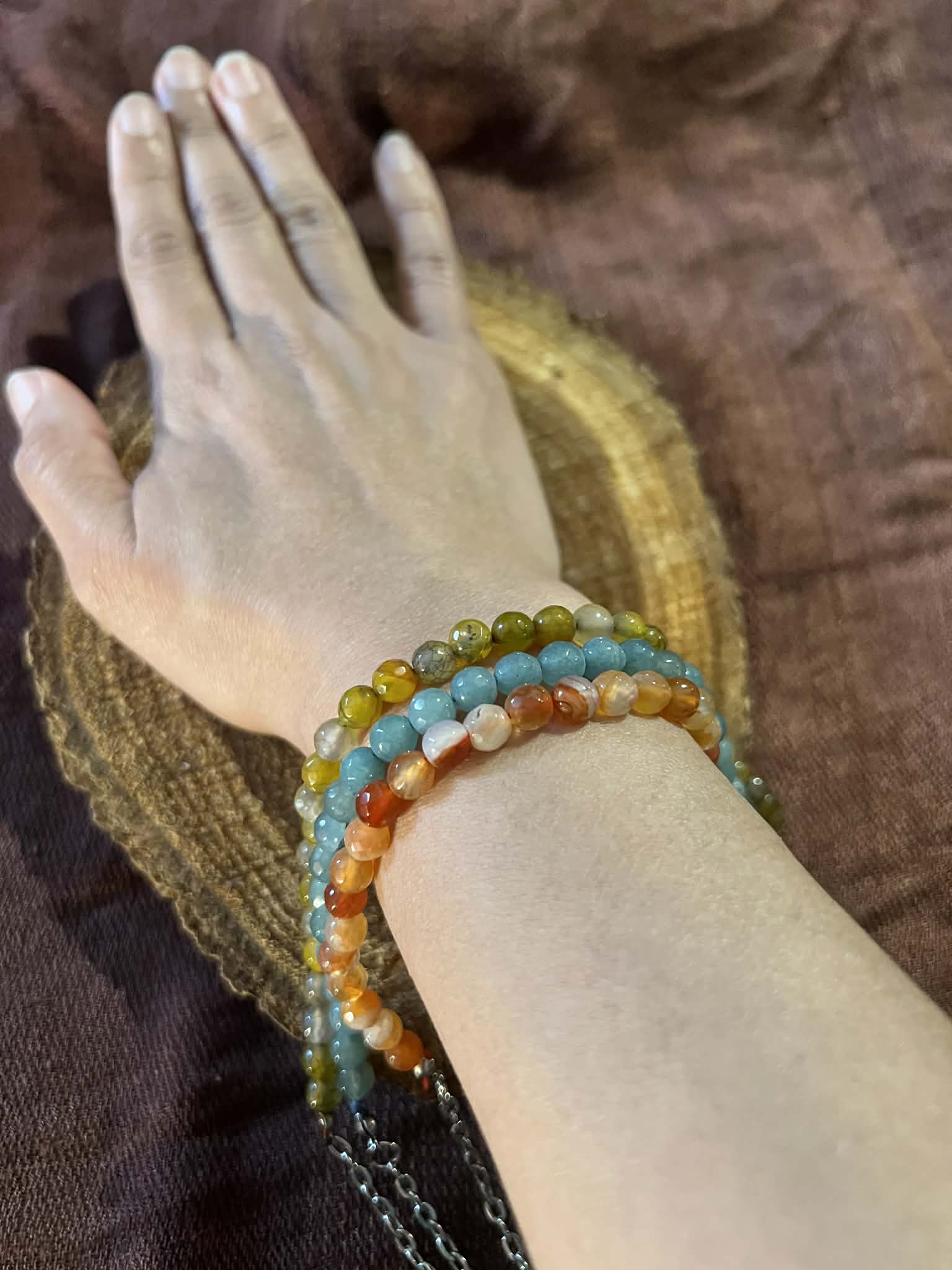 Colored beads bracelets - Image 1