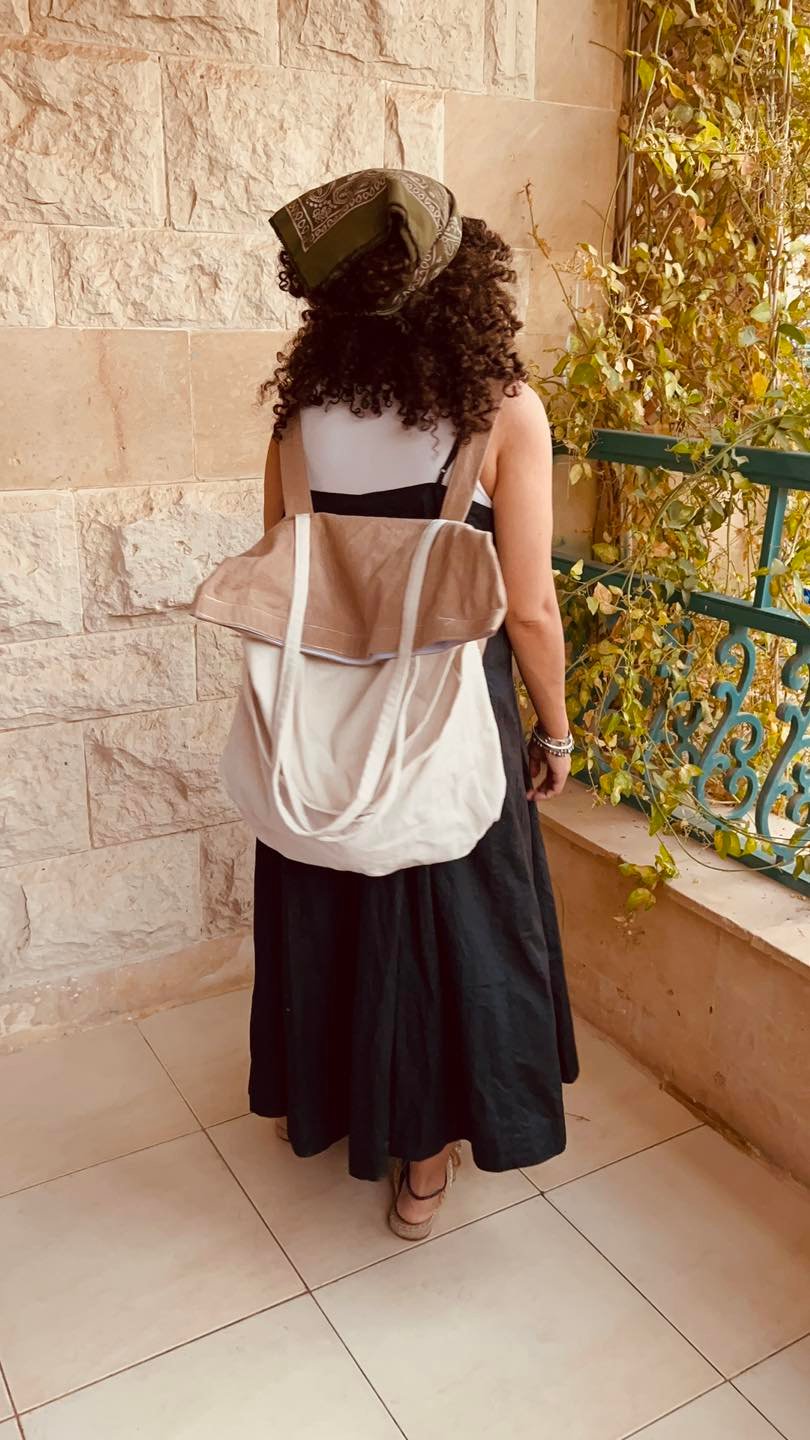 Backpack/Shoulder/cross body large size bag شنطة رضا - Image 1