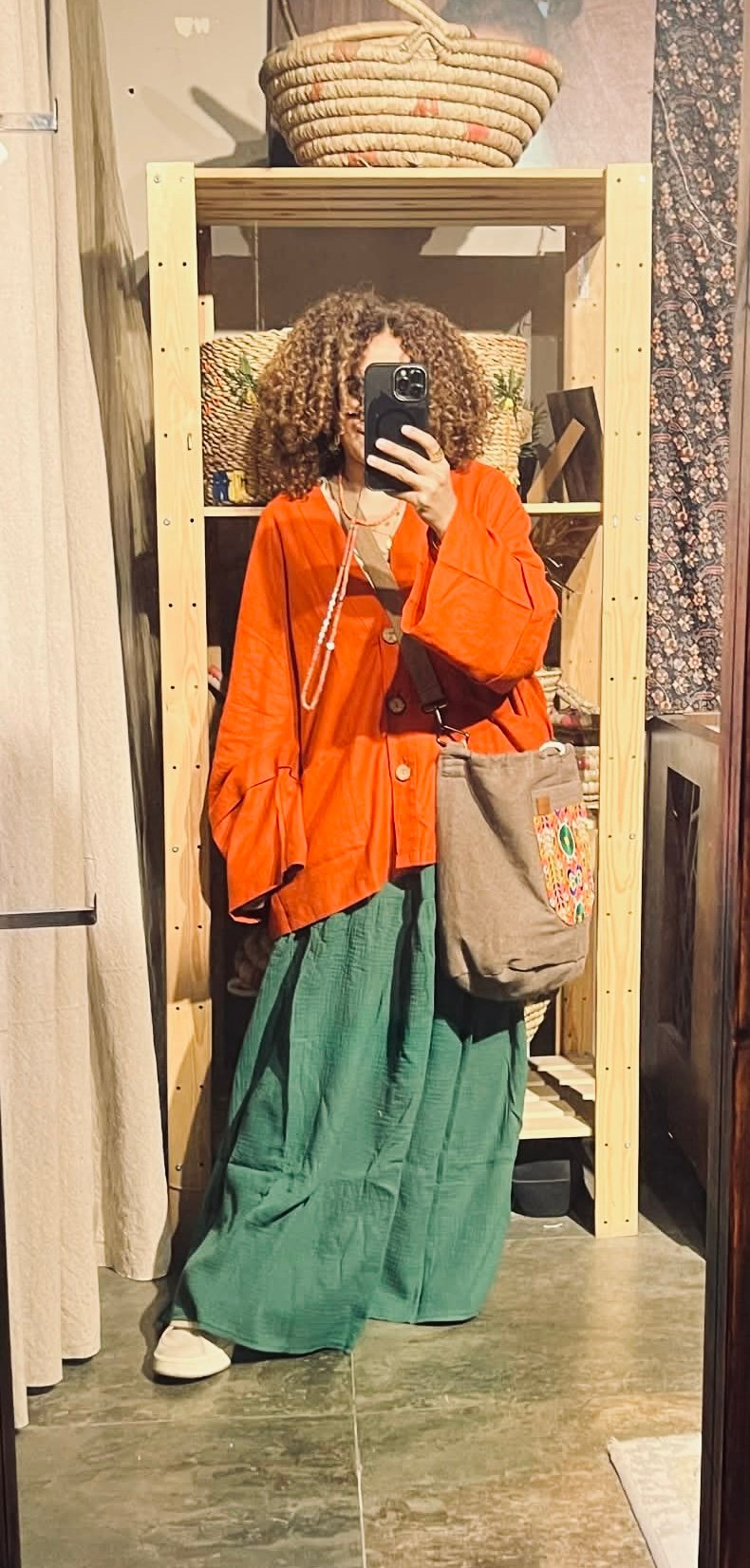 Oversized linen  cotton cardigan - Image 18