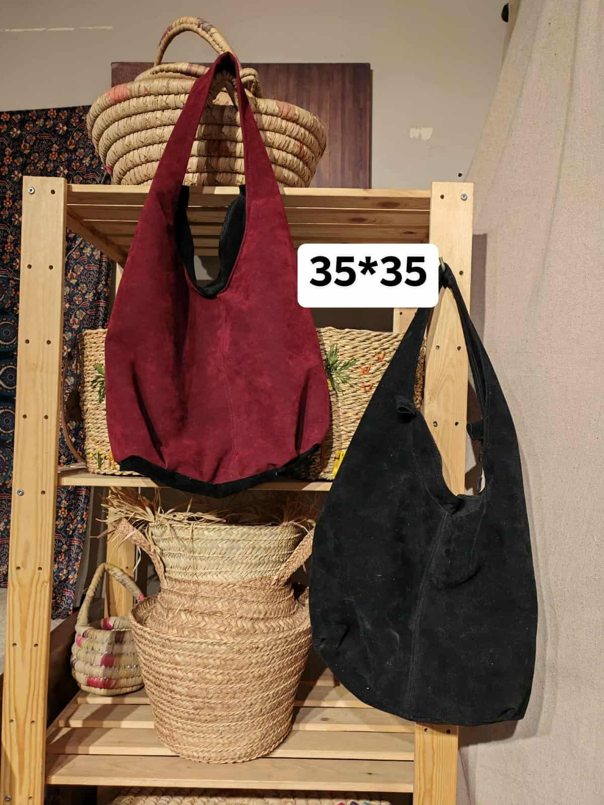 Winter suede bag - Image 1