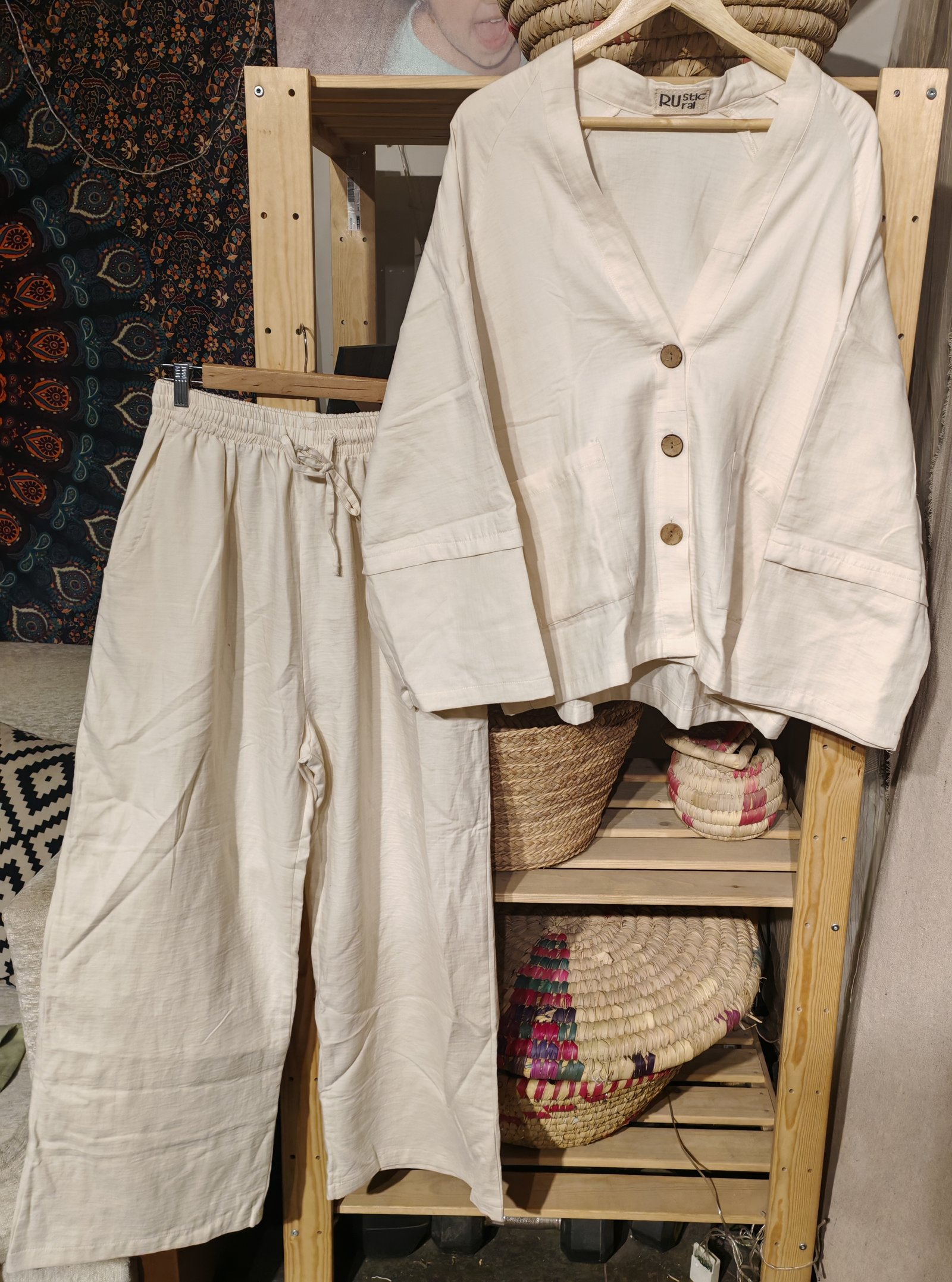 Oversized linen  cotton cardigan - Image 7