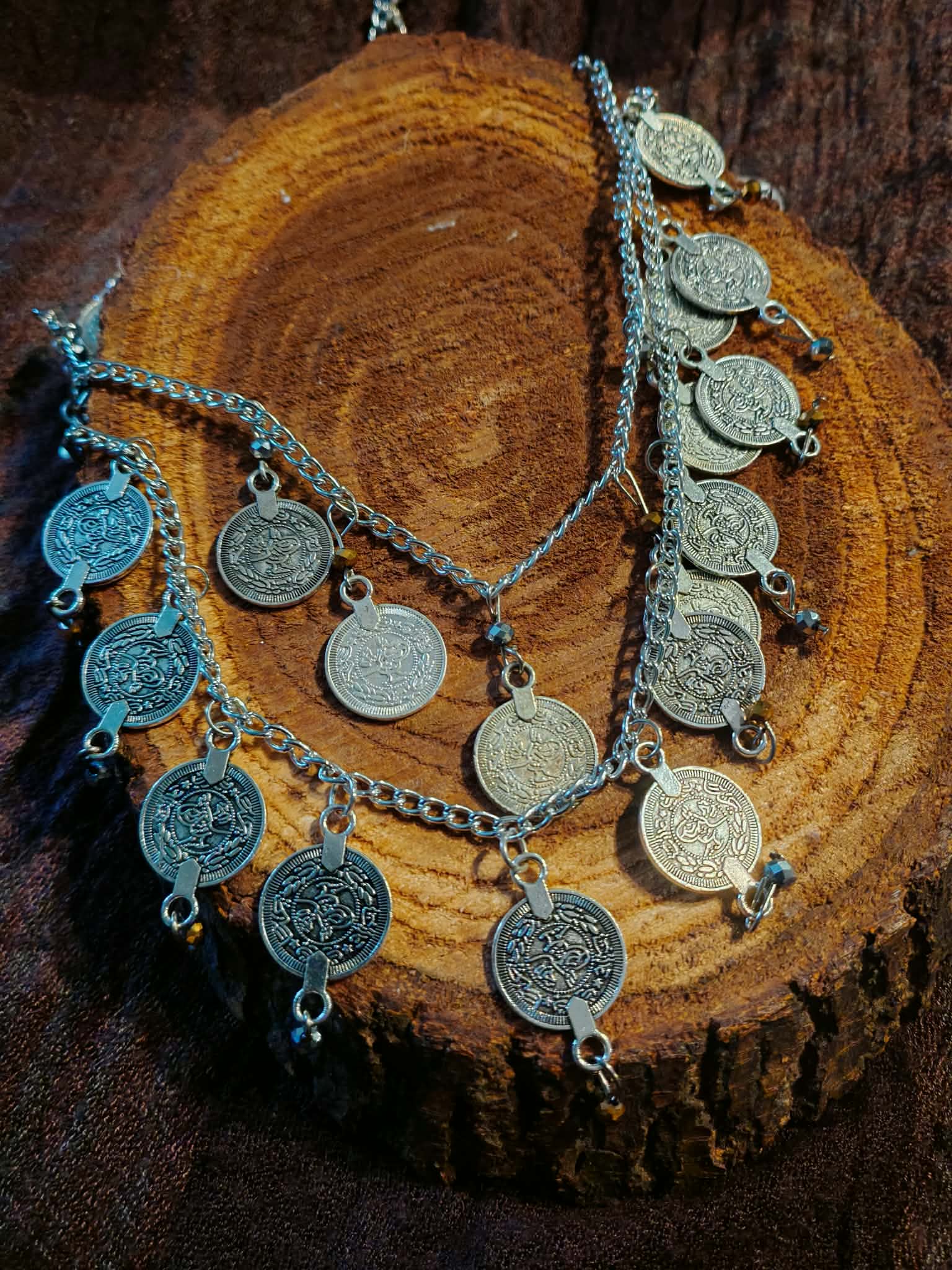 Ethnic double layered necklace - Image 3