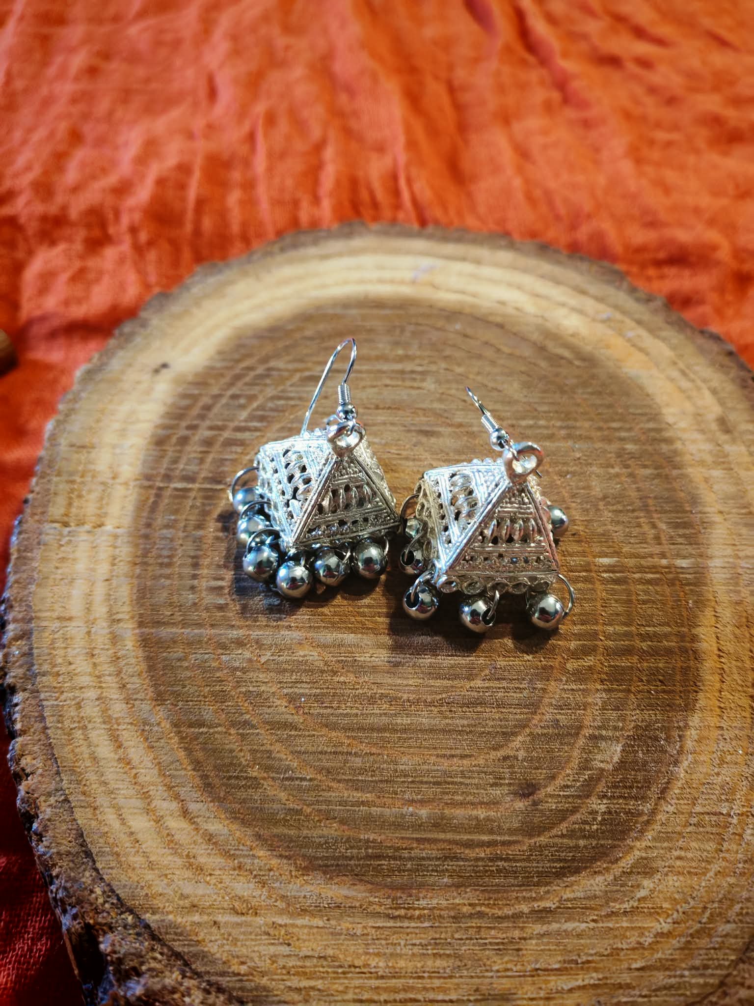 Tribal Indian earrings - Image 4