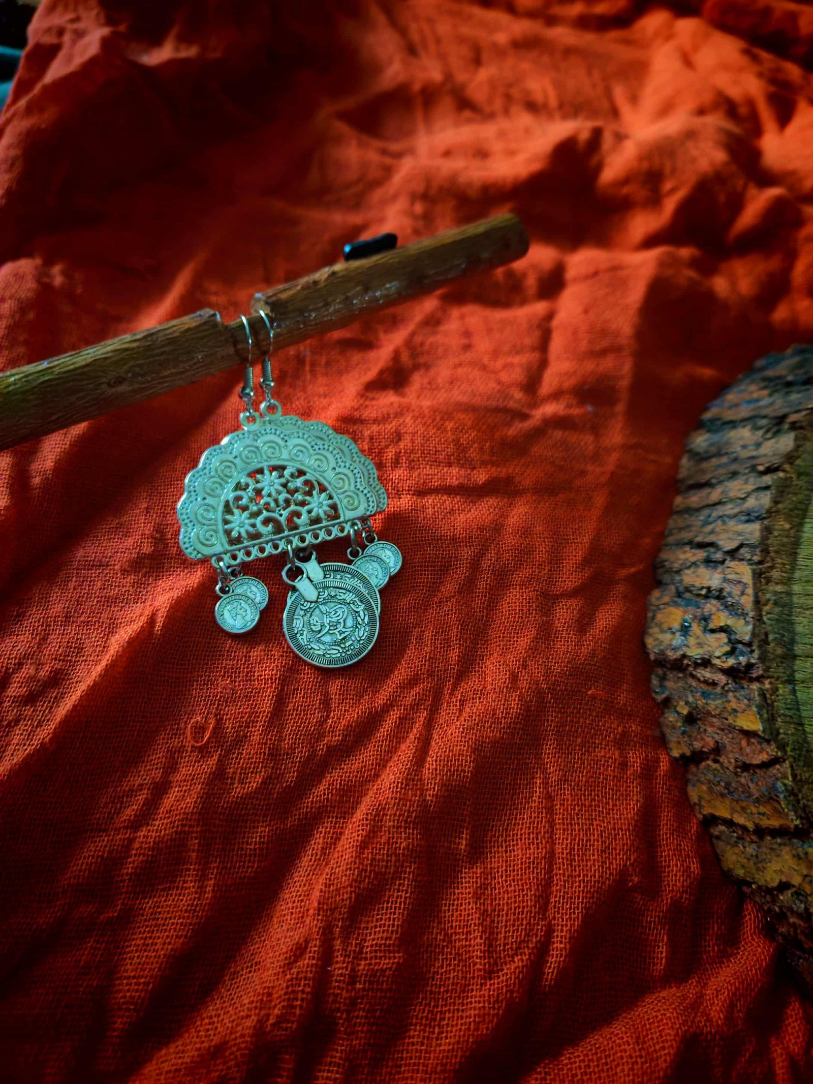 Hindi boho style earrings - Image 2