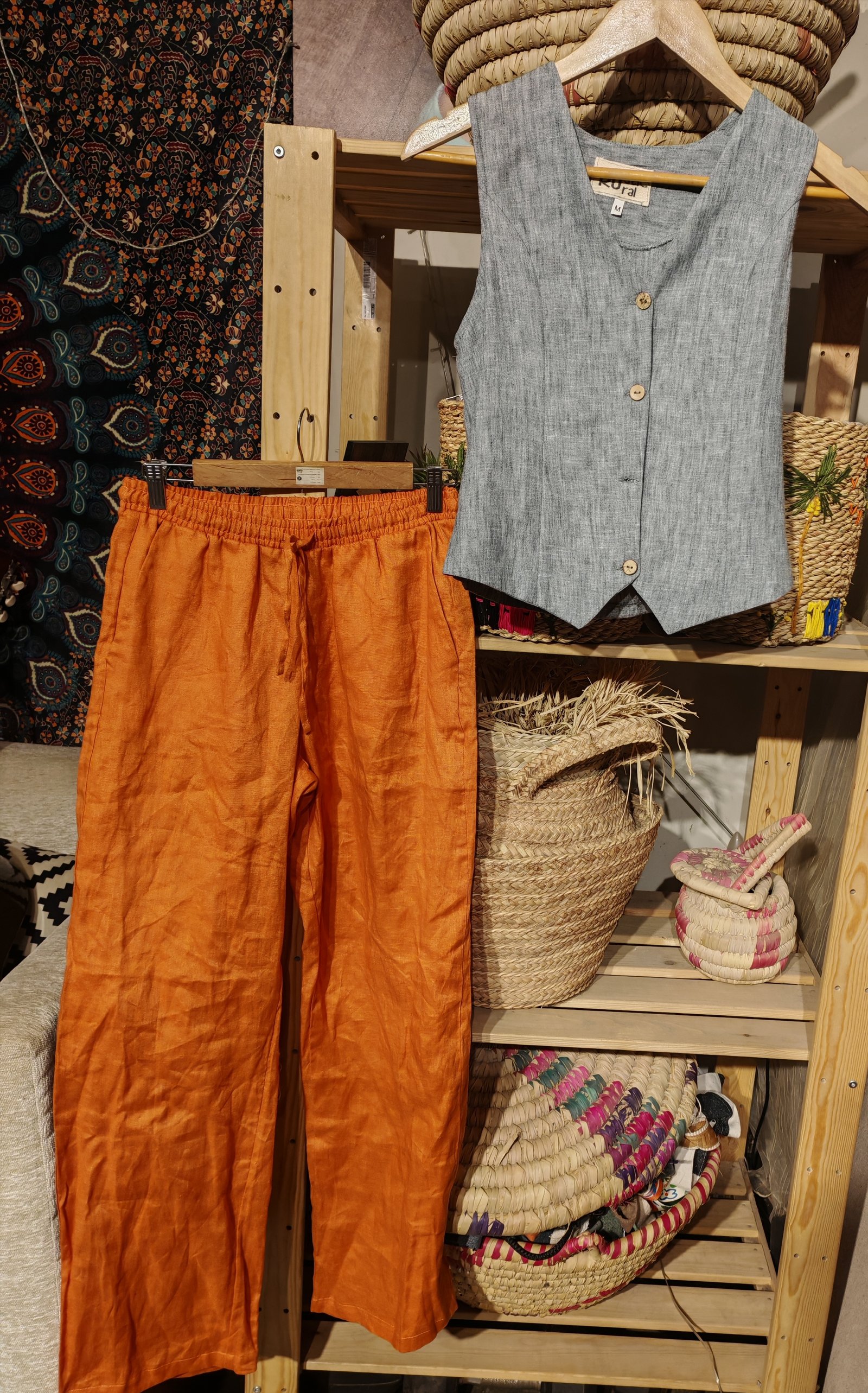 Pure linen pants - Image 8