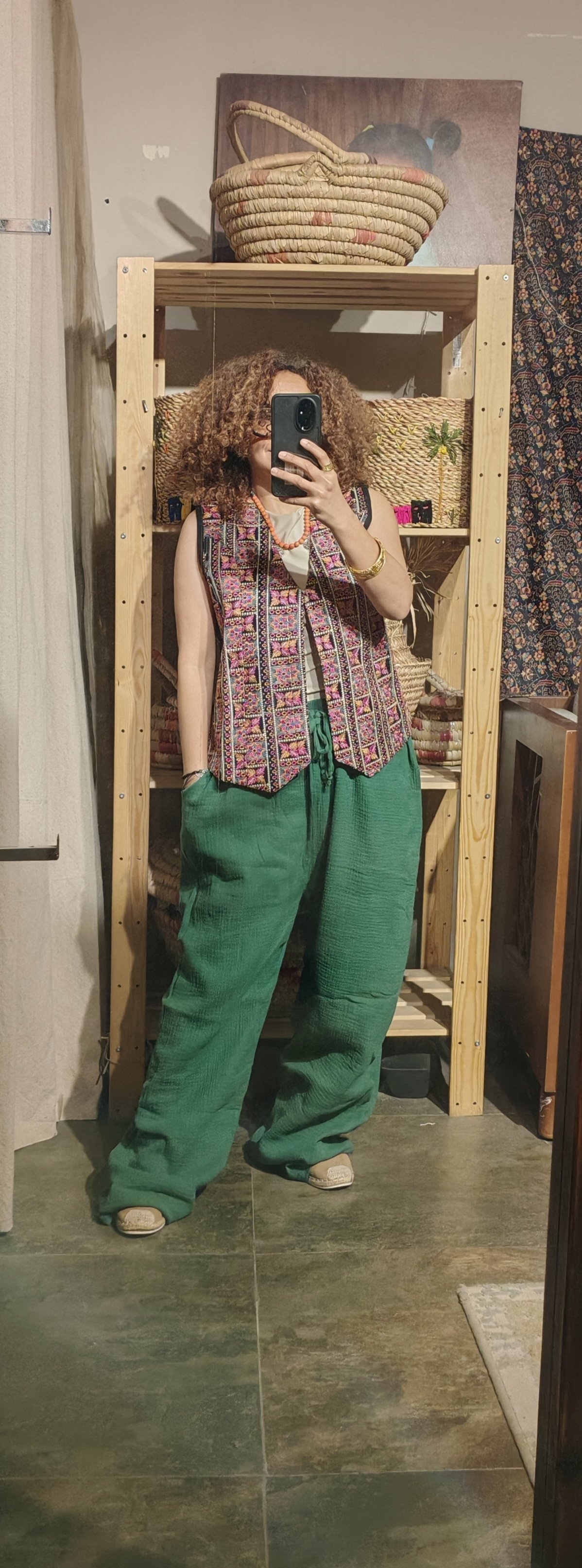 boho wide leg pants - Image 9