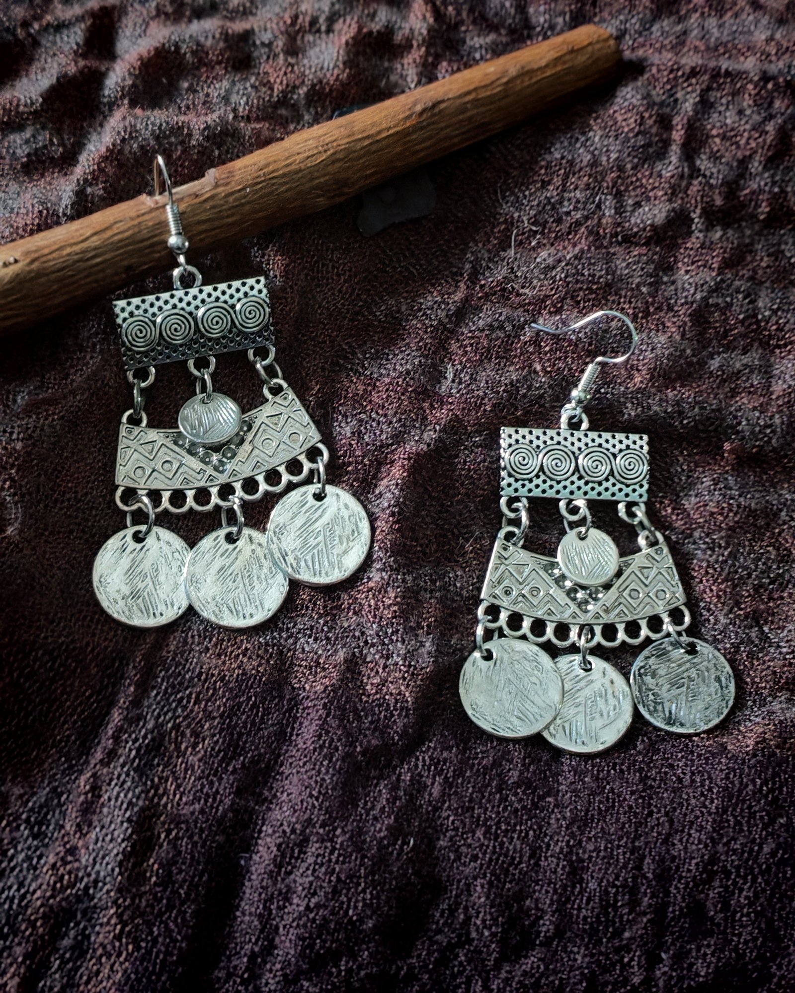 Ethnic earrings - Image 1