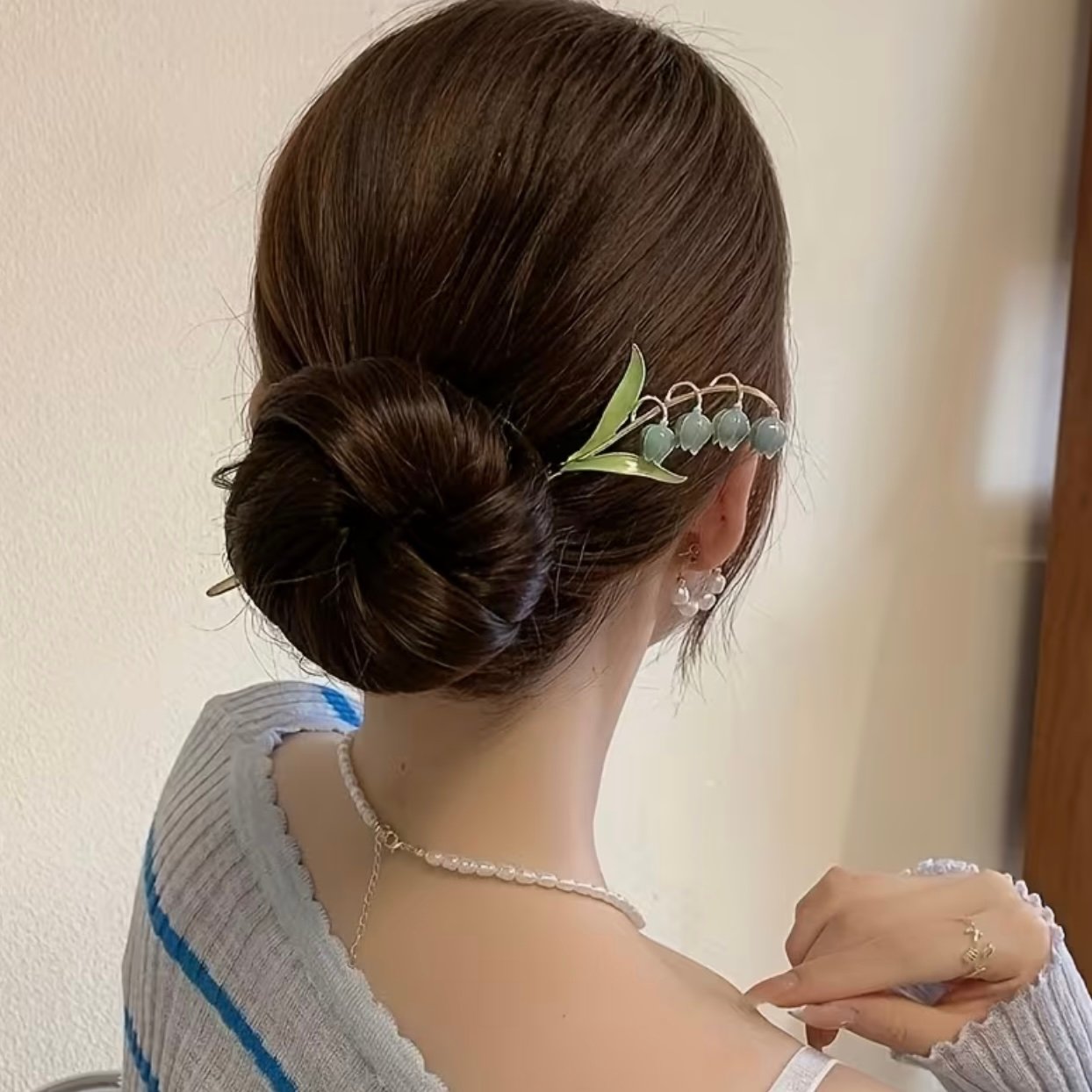 Lily Of The Valley Hairpin - Image 1