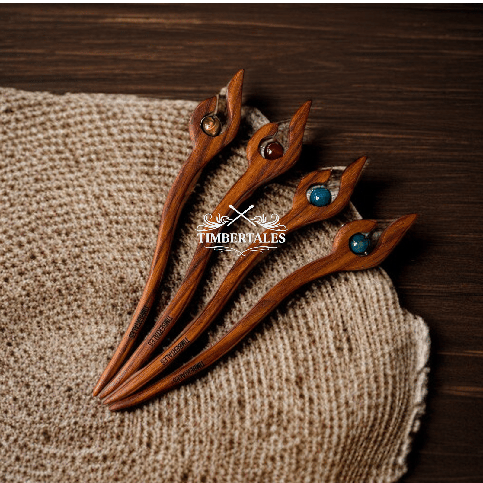 Gemwood Collection Hair Pin - صورة 4
