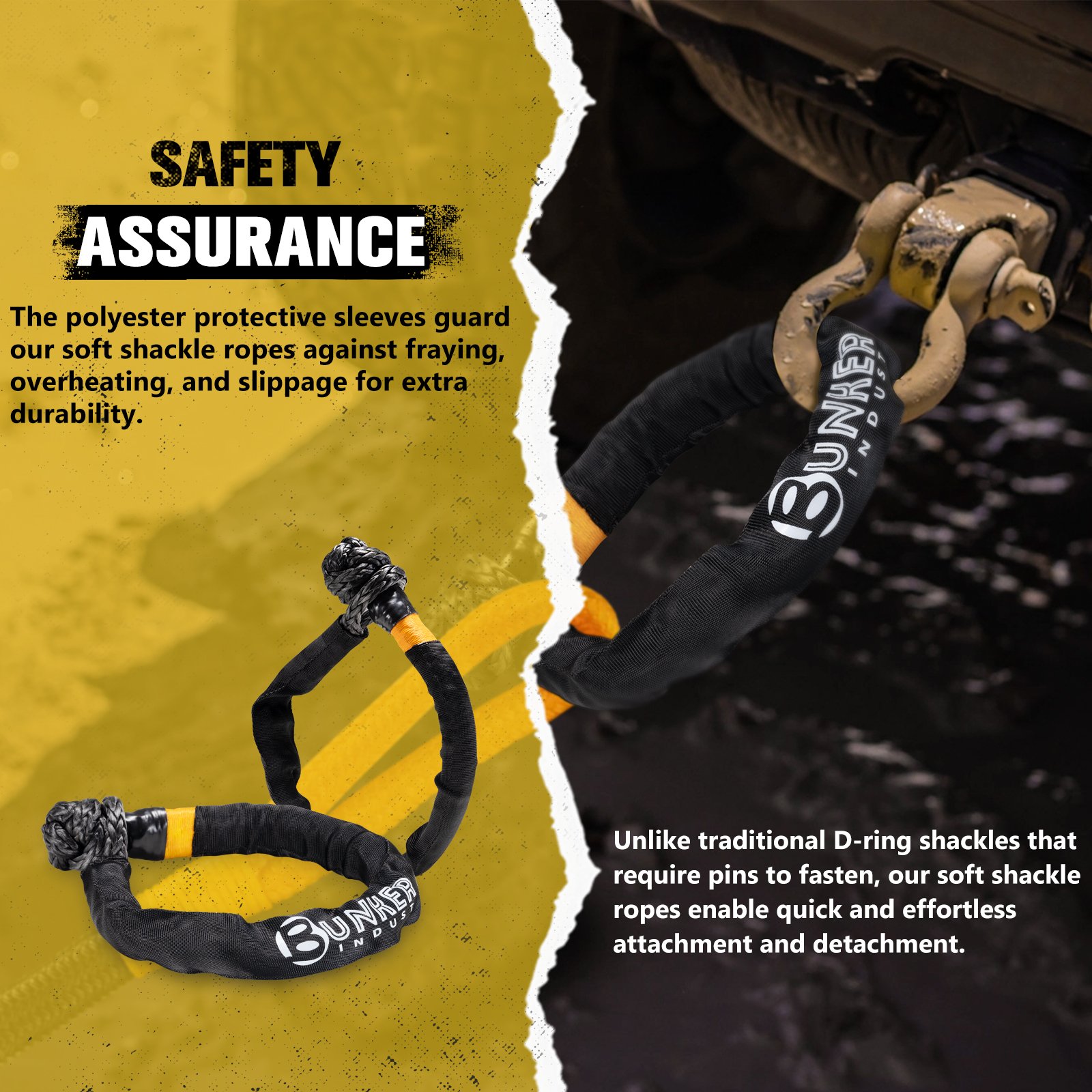 BUNKER INDUST Soft Shackle عدد 2 - صورة 1