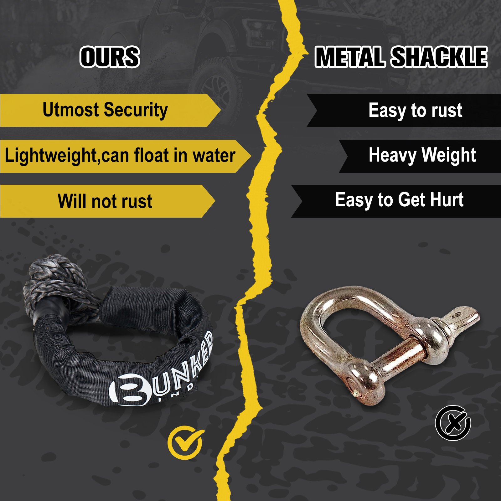 BUNKER INDUST Soft Shackle عدد 2 - صورة 7