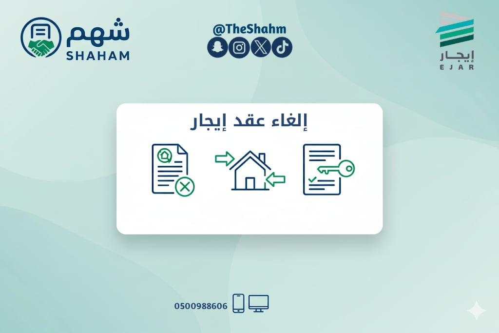 خدمة إلغاء عقد الإيجار الإلكتروني - Image 1