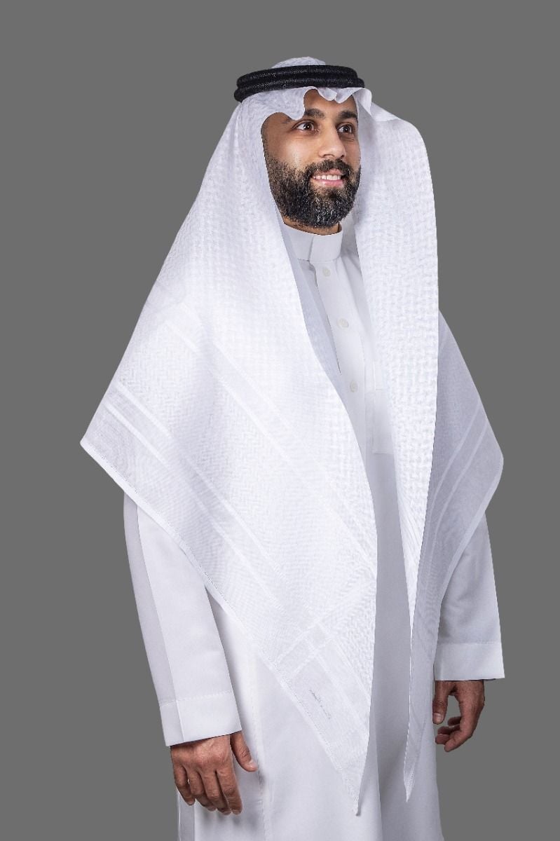 شماغ جون لين ابيض الجديد - صورة 2