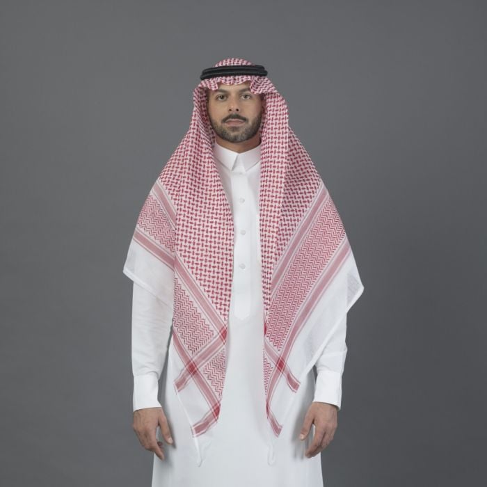 شماغ البسام كلاسيك سنوايت - صورة 3