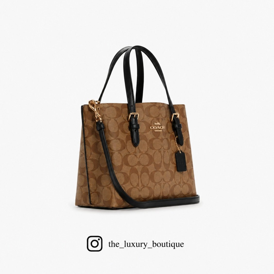 Coach Mollie Tote Bag In Signature Canvas - Image 3