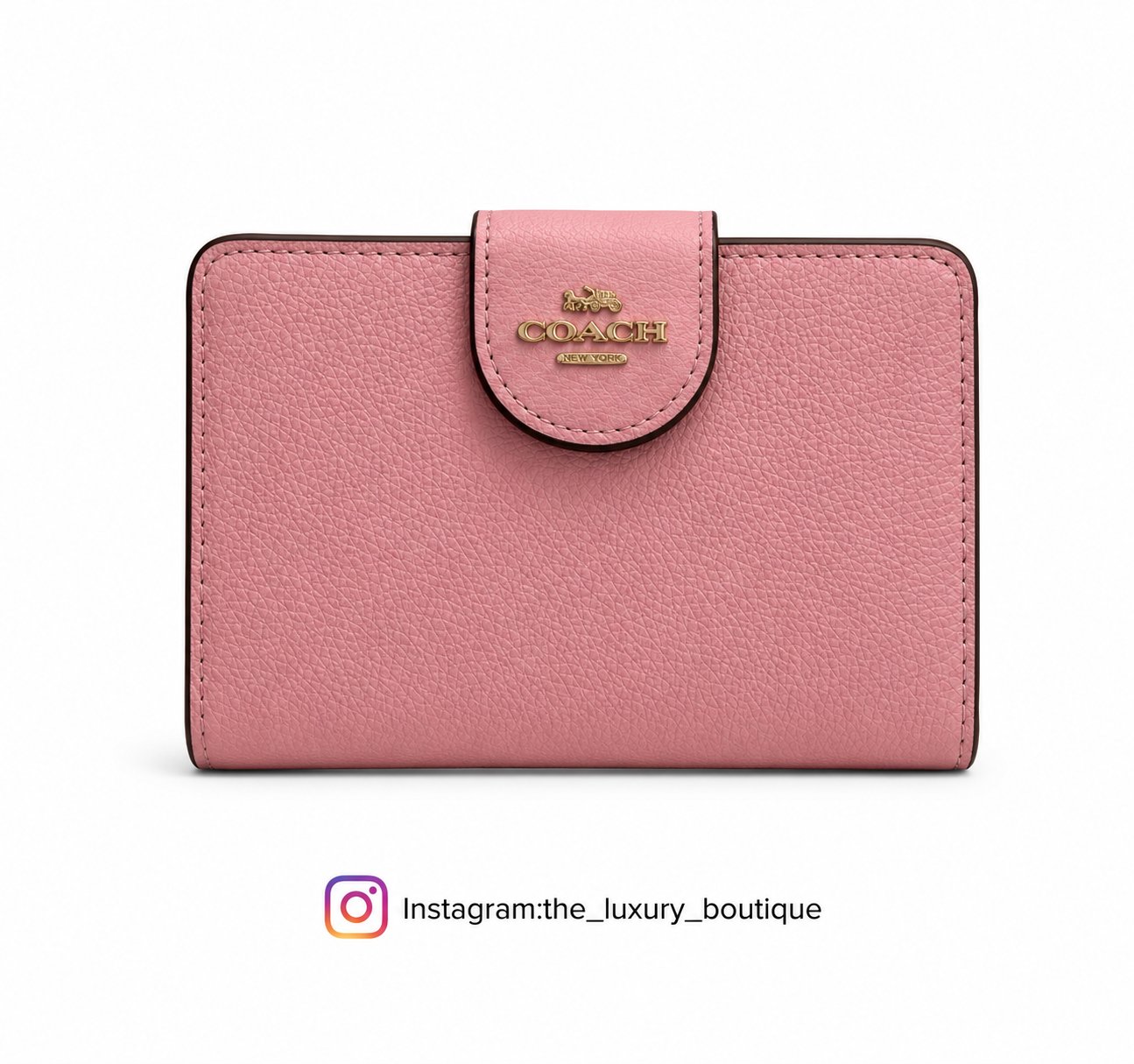 Medium Corner Zip Wallet In Signature - Image 1