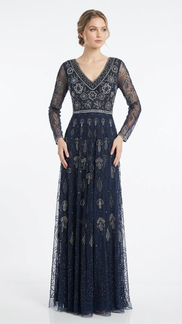 Beads 3055 navy - صورة 1