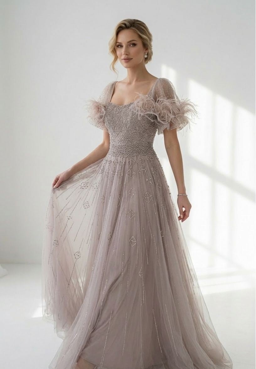 Sara 25165 mauve - Image 3