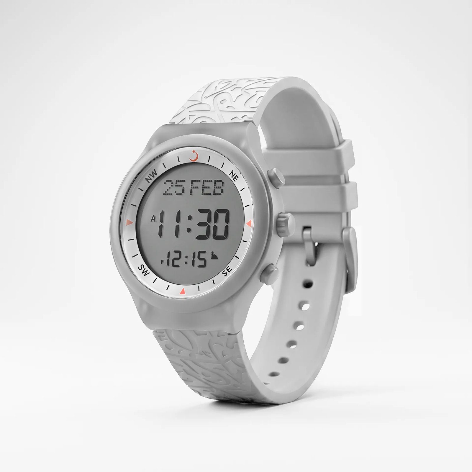 الساعة الرياضية WY-16 أبيض - صورة 2