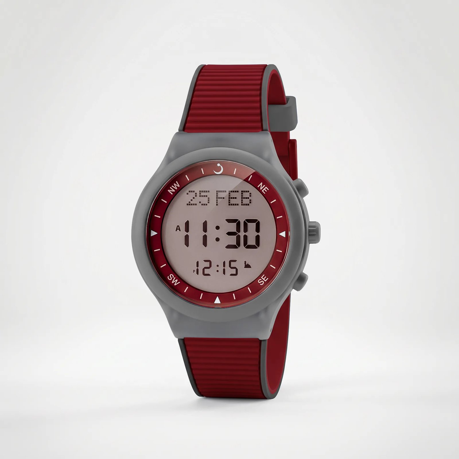 Club Watch WY-16 Red/Gray - Image 1