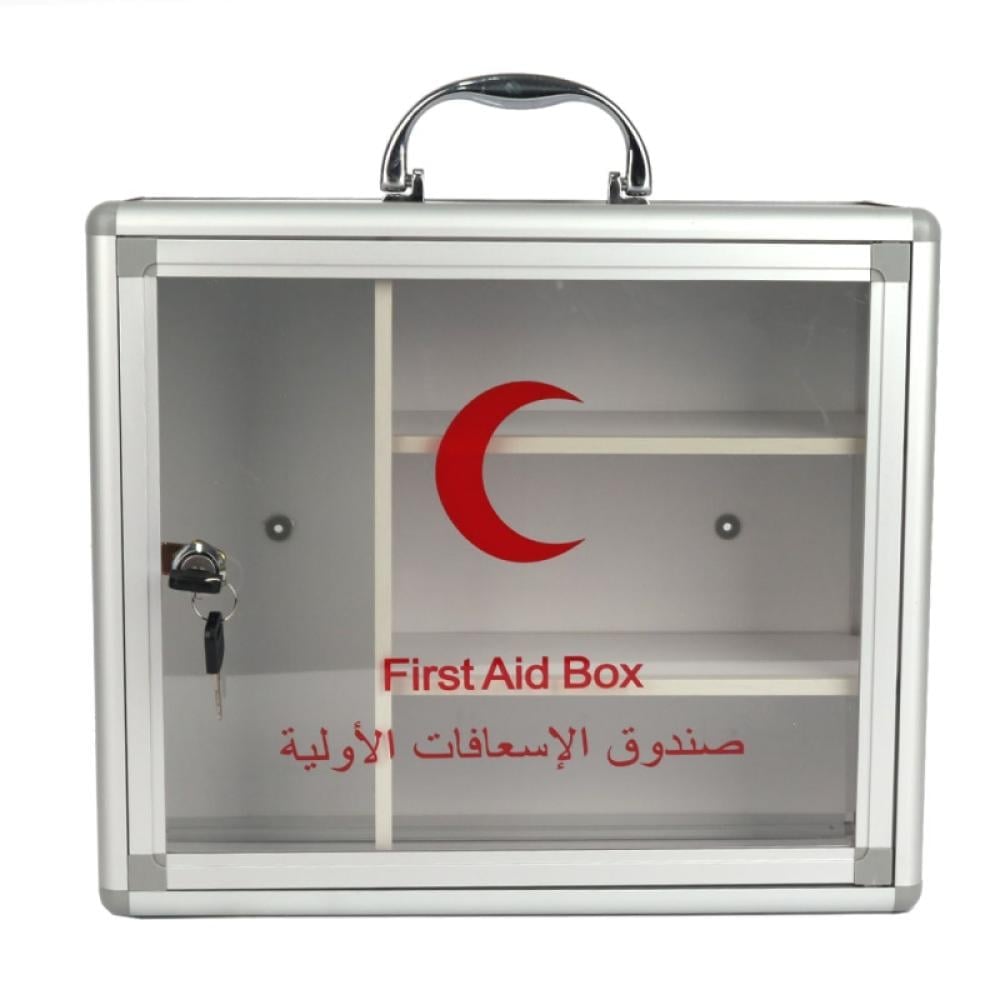 علبة اسعافات اولية حديد مقاس XL - صورة 1