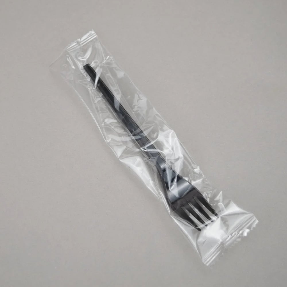 Black coated VIP fork, 500 pieces - Image 1