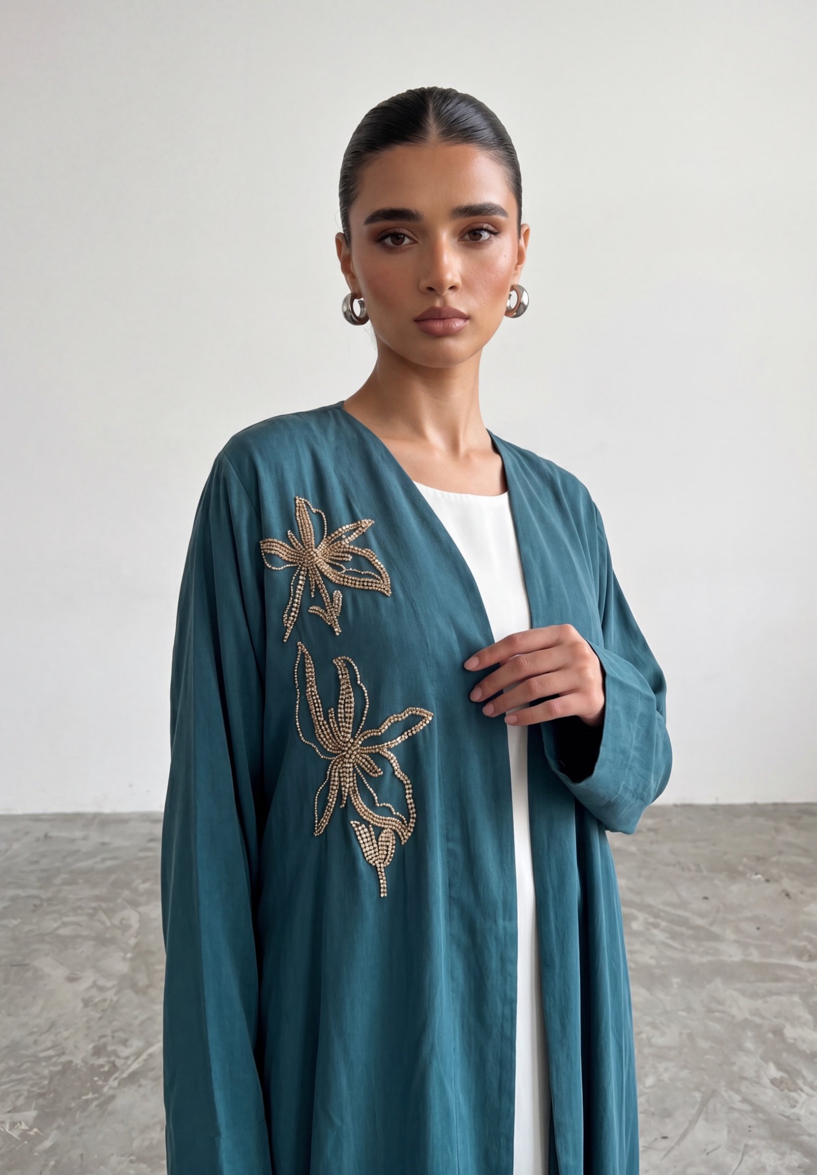 Blue Washed-silk - صورة 1