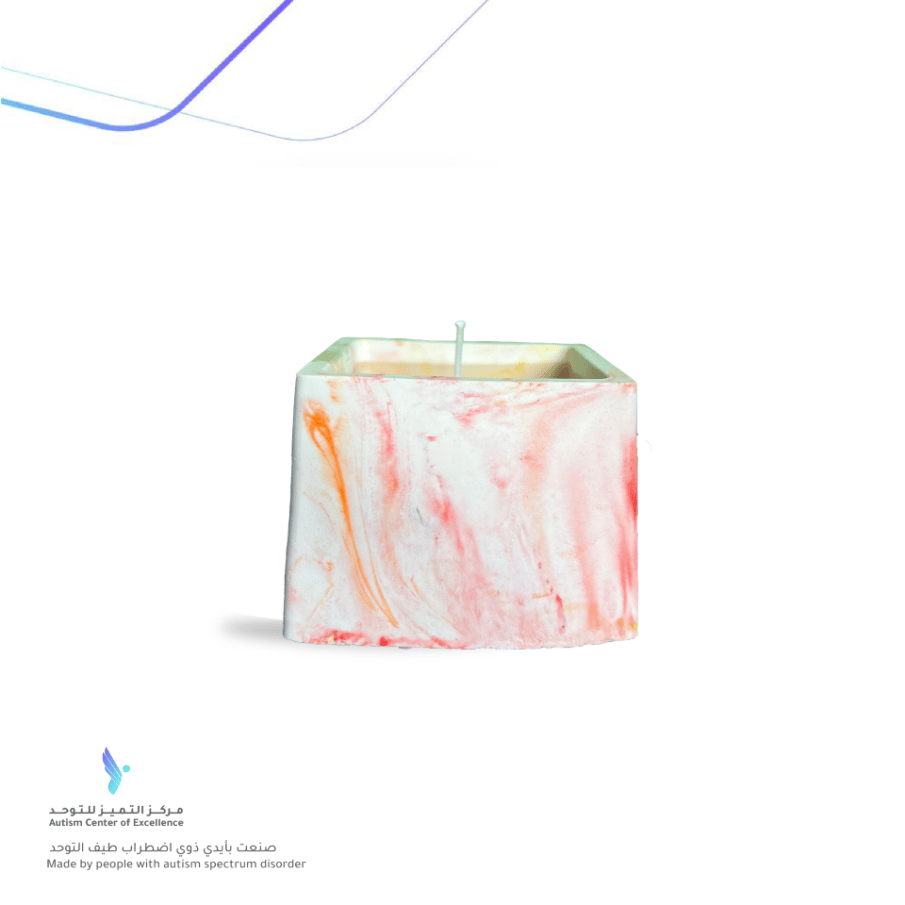 شمعة بقالب جبس ( كبير )  - Image 1