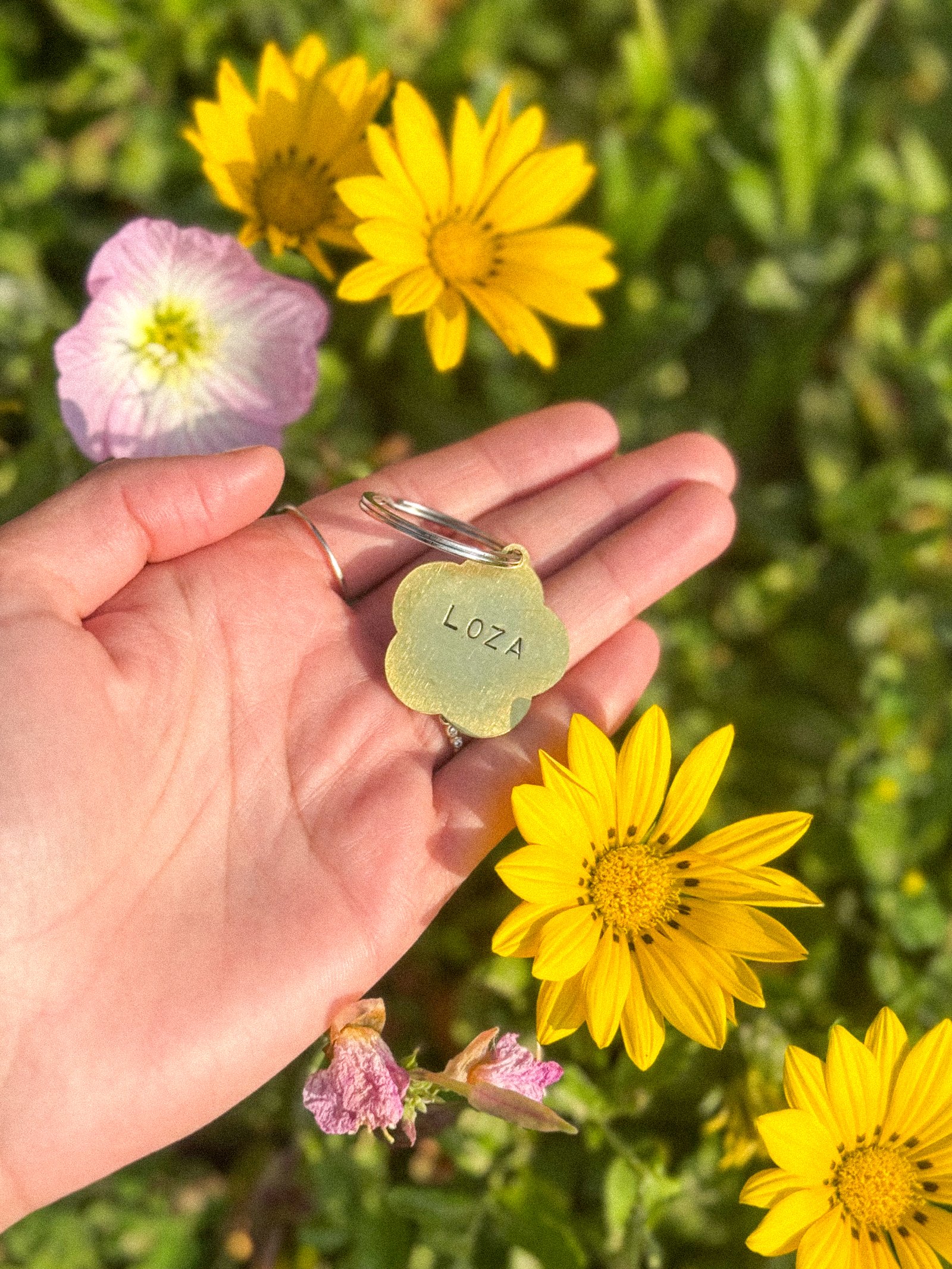 Spring Bloom Pet Tag  - Image 1