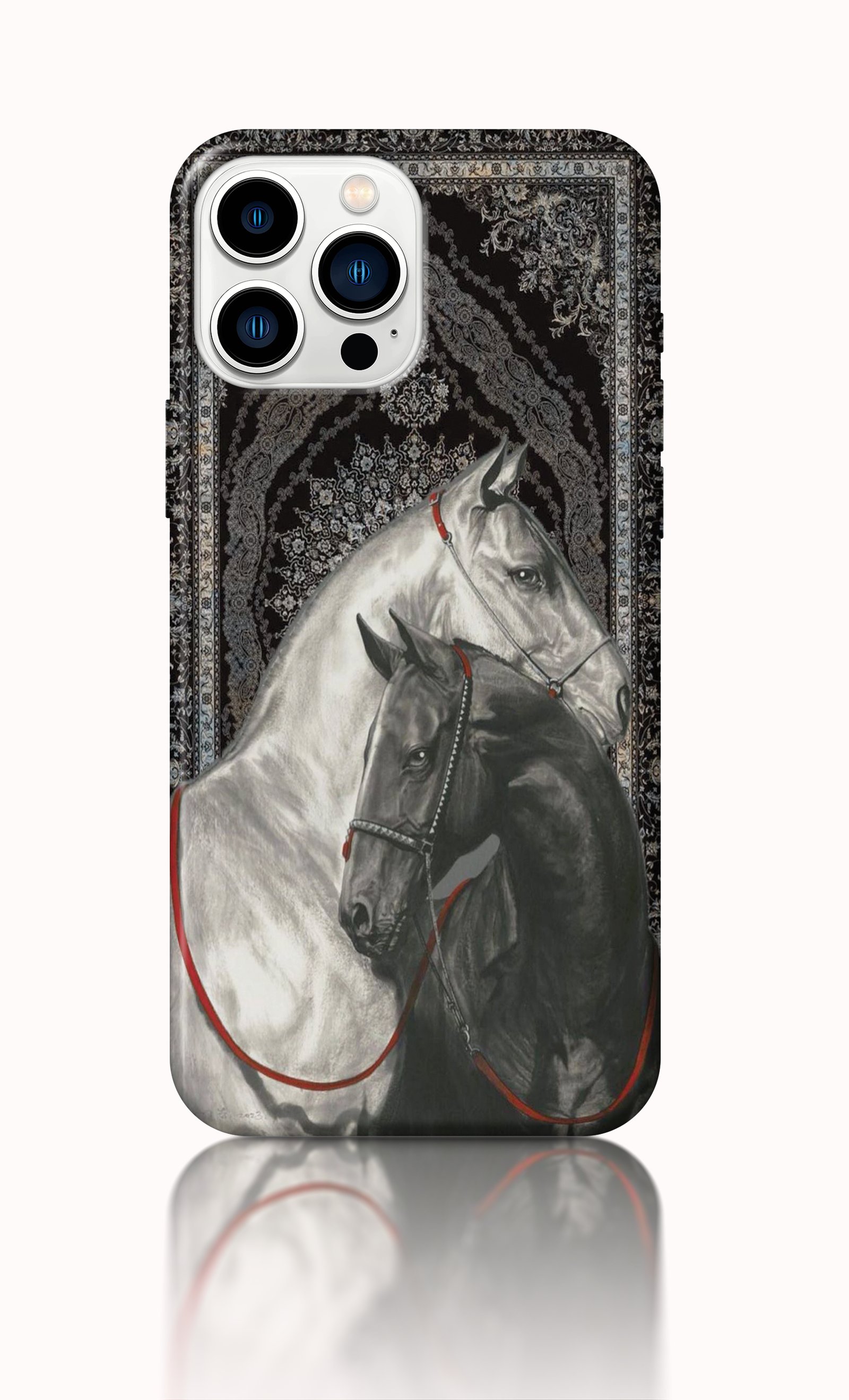 Monochrome Horse Case - صورة 1