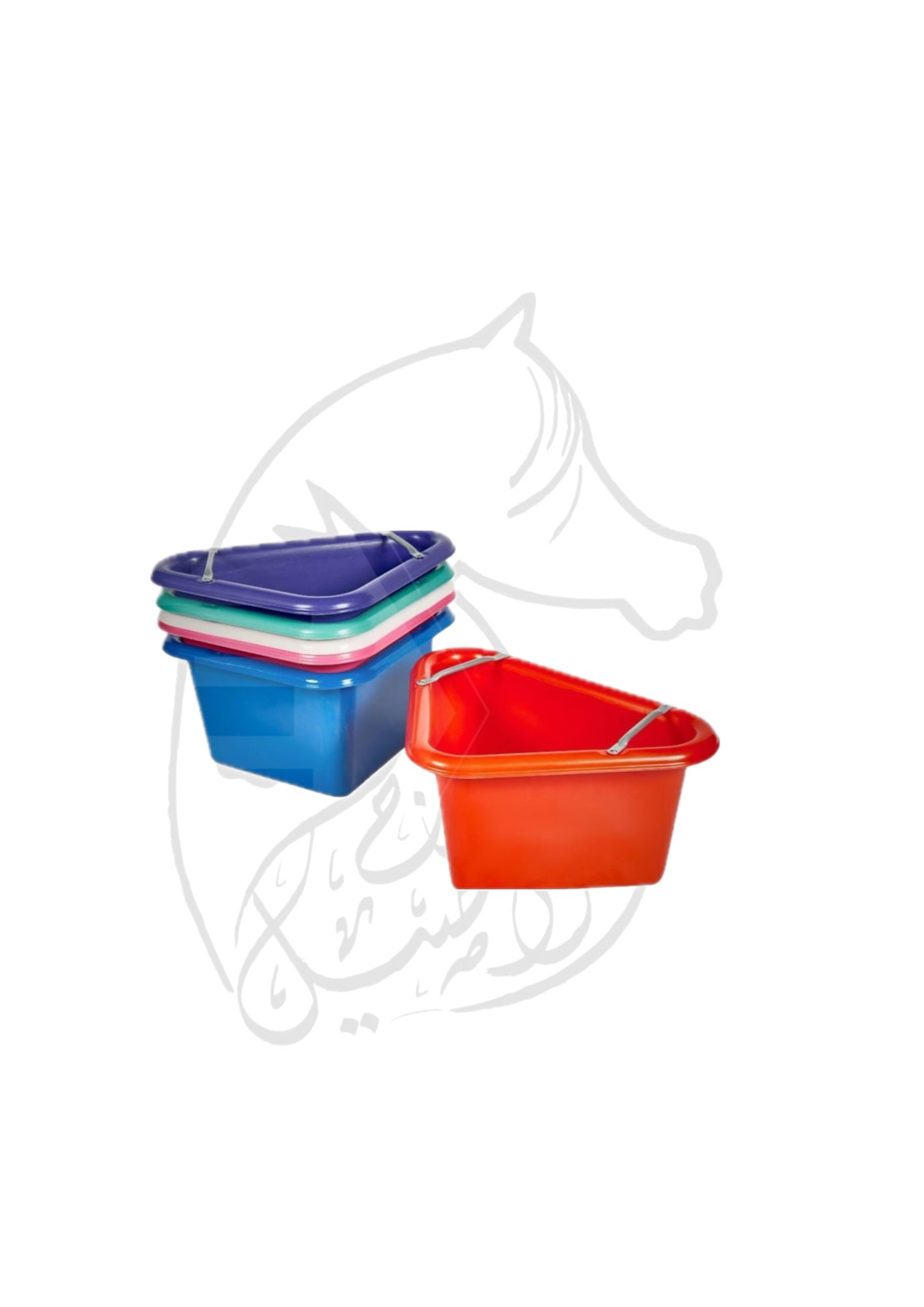 سطل علف زاويه 45 لتر  - صورة 1