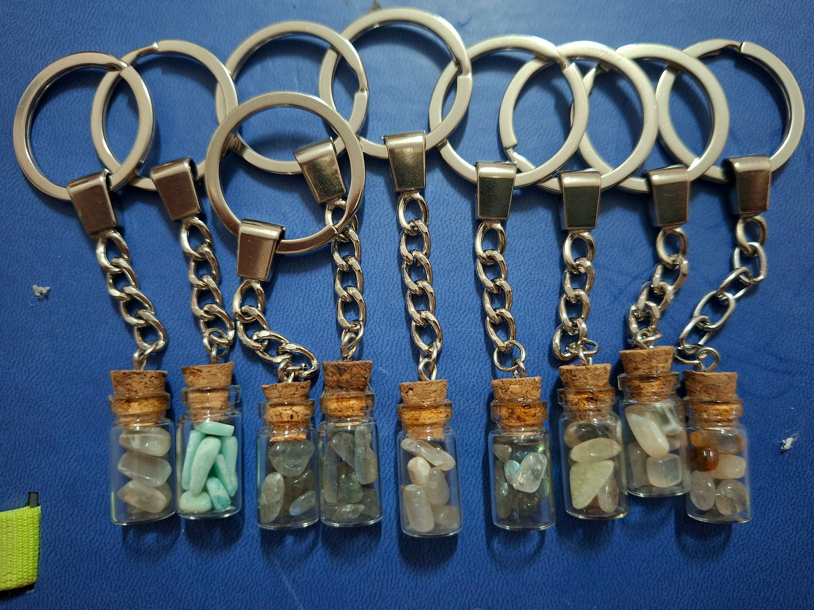 Real stone bottle Keychain (Random) - Image 2